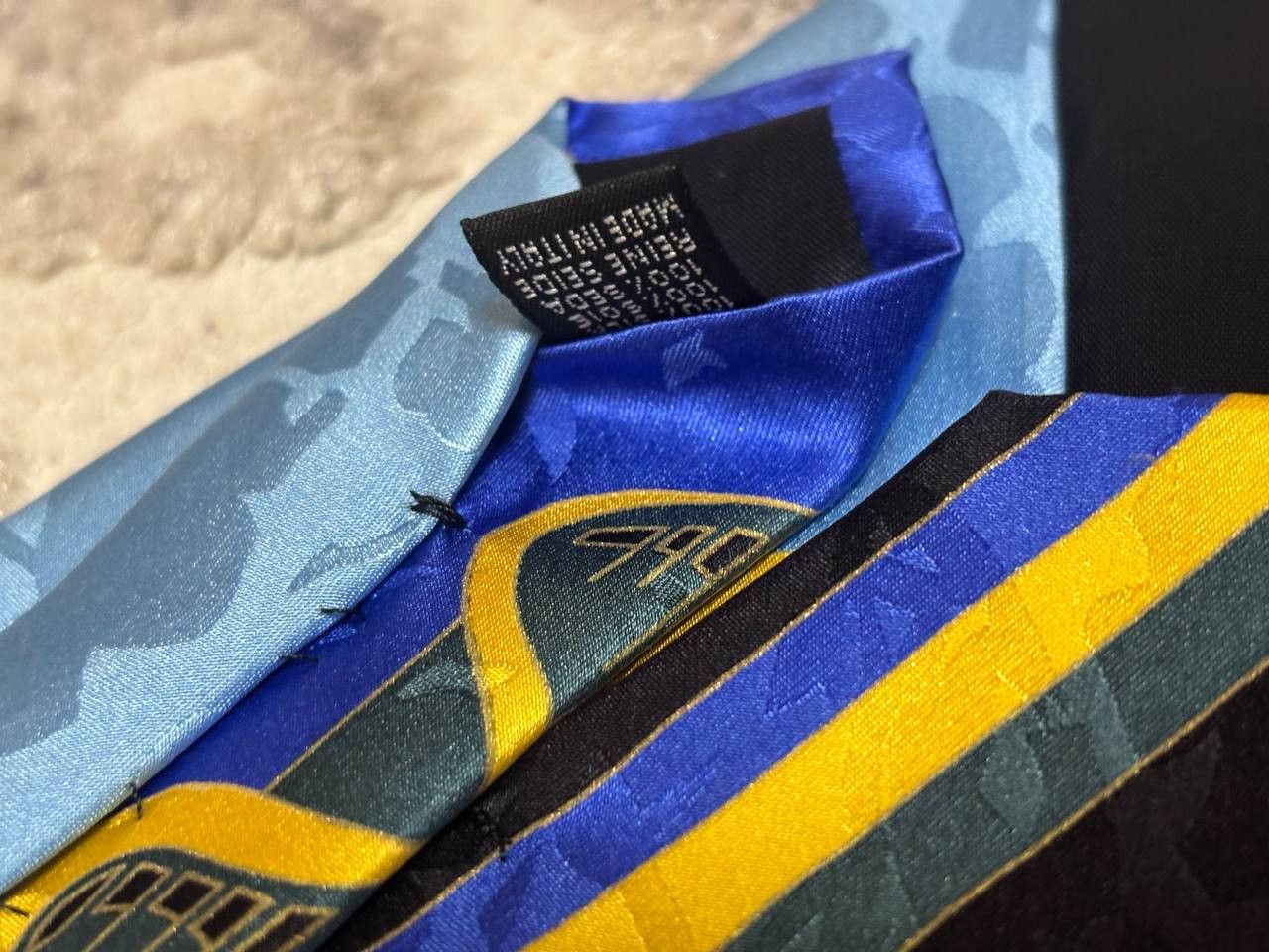 Vintage RICCARDO GABRIELE VINTAGE Silk tie Made in Italy Size ONE SIZE - 4 Thumbnail