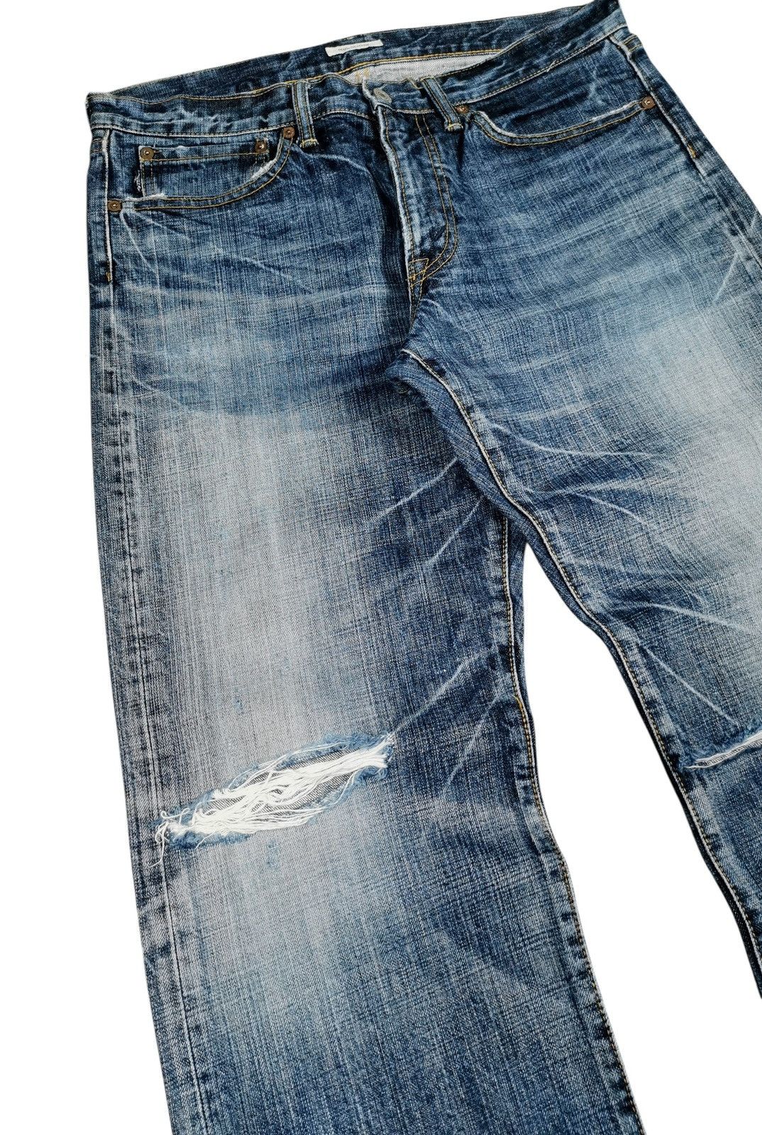 Eternal Eternal Distressed Jeans Size US 34 / EU 50 - 4 Thumbnail