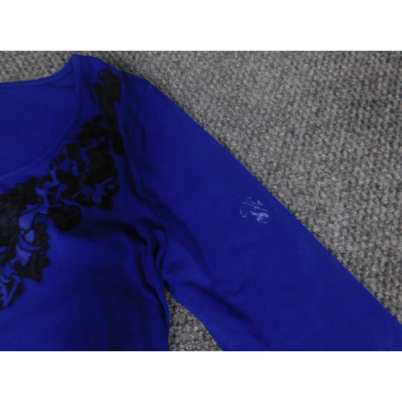 Ann Taylor Ann Taylor Blouse Medium Purple Pullover Stretch Crew Neck Long Sleeve Casual Shirt Women Regular Size M Purple Solid Button Breathable Size M / US 6-8 / IT 42-44 - 7 Thumbnail