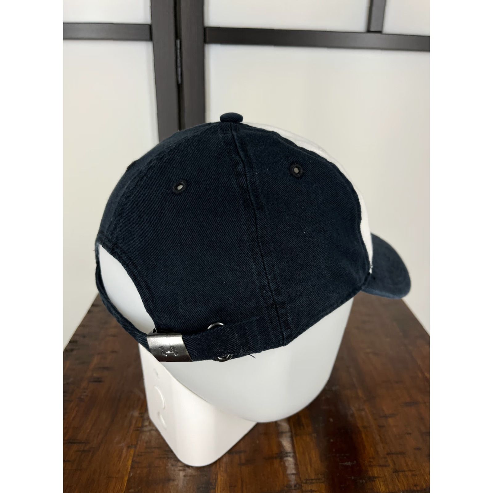 Under Armour Under Armour Hat Cap Strap Back Womens One Size Blue Embroidered Cotton Twill Size ONE SIZE - 7 Thumbnail