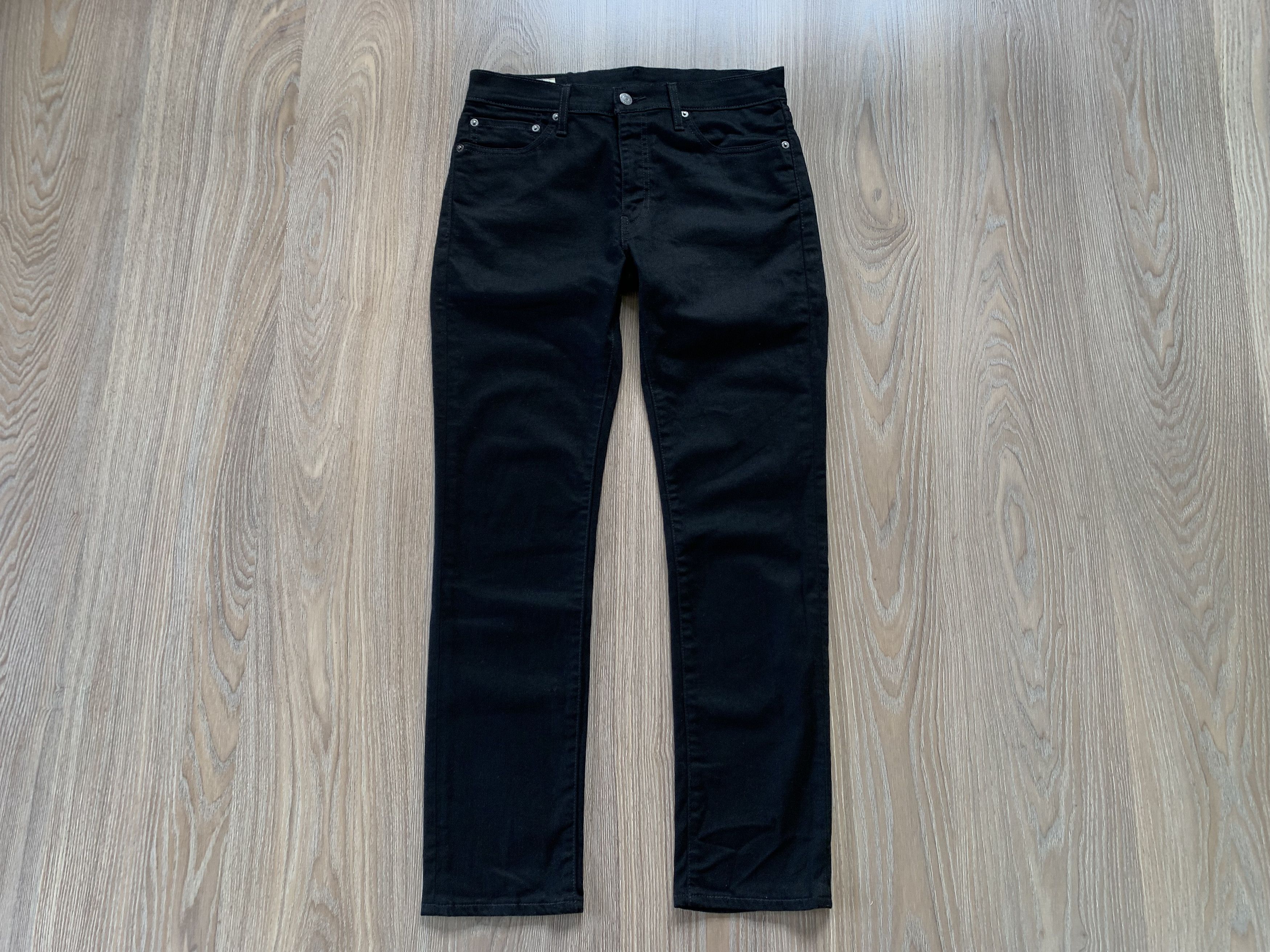 Levi's Levi's Premium Black Denim Jeans Size US 32 / EU 48 - 2 Thumbnail