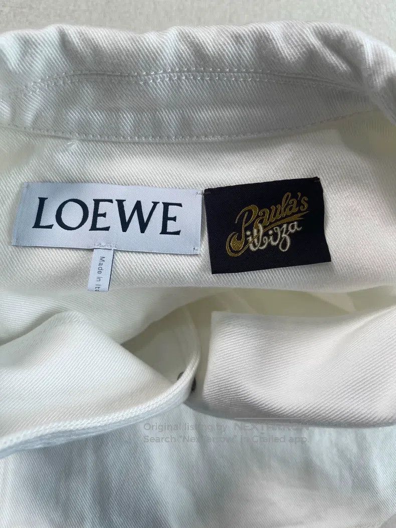 Loewe Loewe SS23 Solid Color Pocket Logo Embroidered Long Sleeve Size 4XL / US 24-26 - 3 Thumbnail