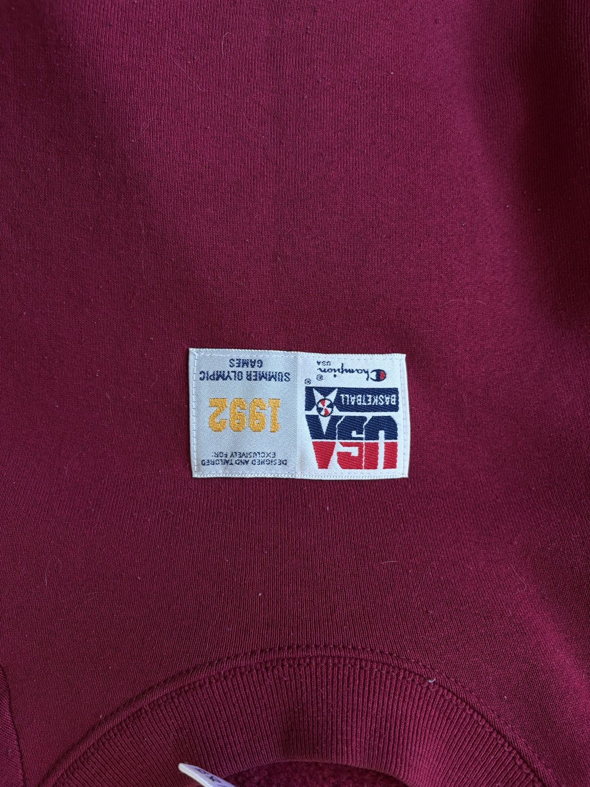 Champion 1992 summer olympic basketball pullover Size US XXL / EU 58 / 5 - 4 Thumbnail