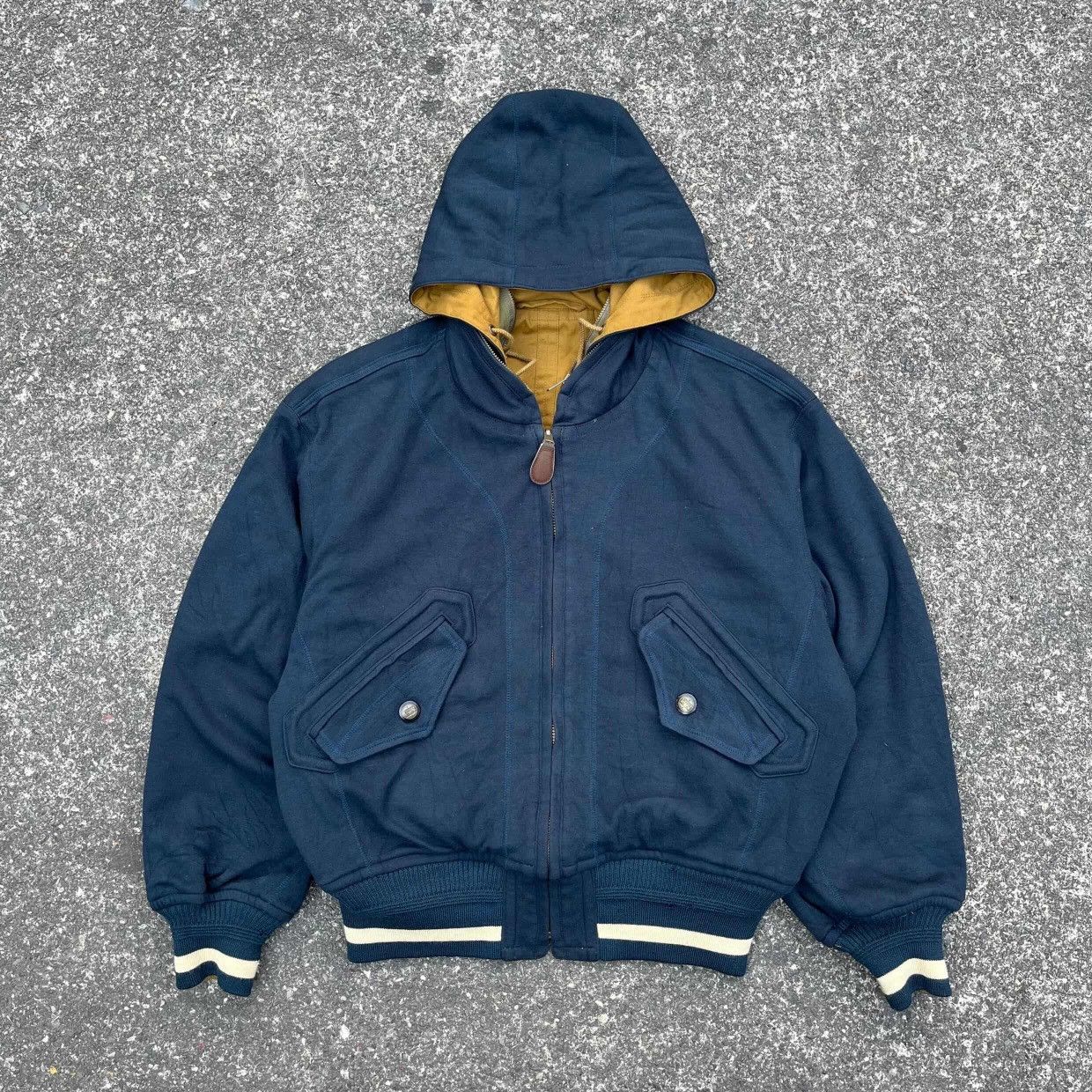 Nicole Club Archival AW/1993 Nicole Monsieur Reversible Bomber Jacket Size US M / EU 48-50 / 2 - 10 Thumbnail