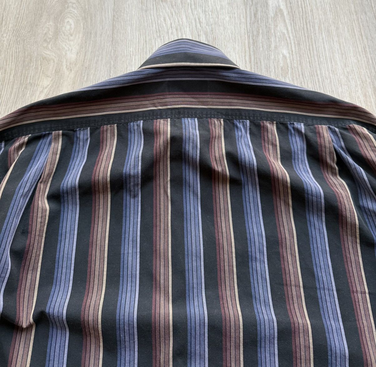 Yves Saint Laurent Vintage YSL Yves Saint Laurent Striped Button Up Shirt Size US L / EU 52-54 / 3 - 10 Thumbnail