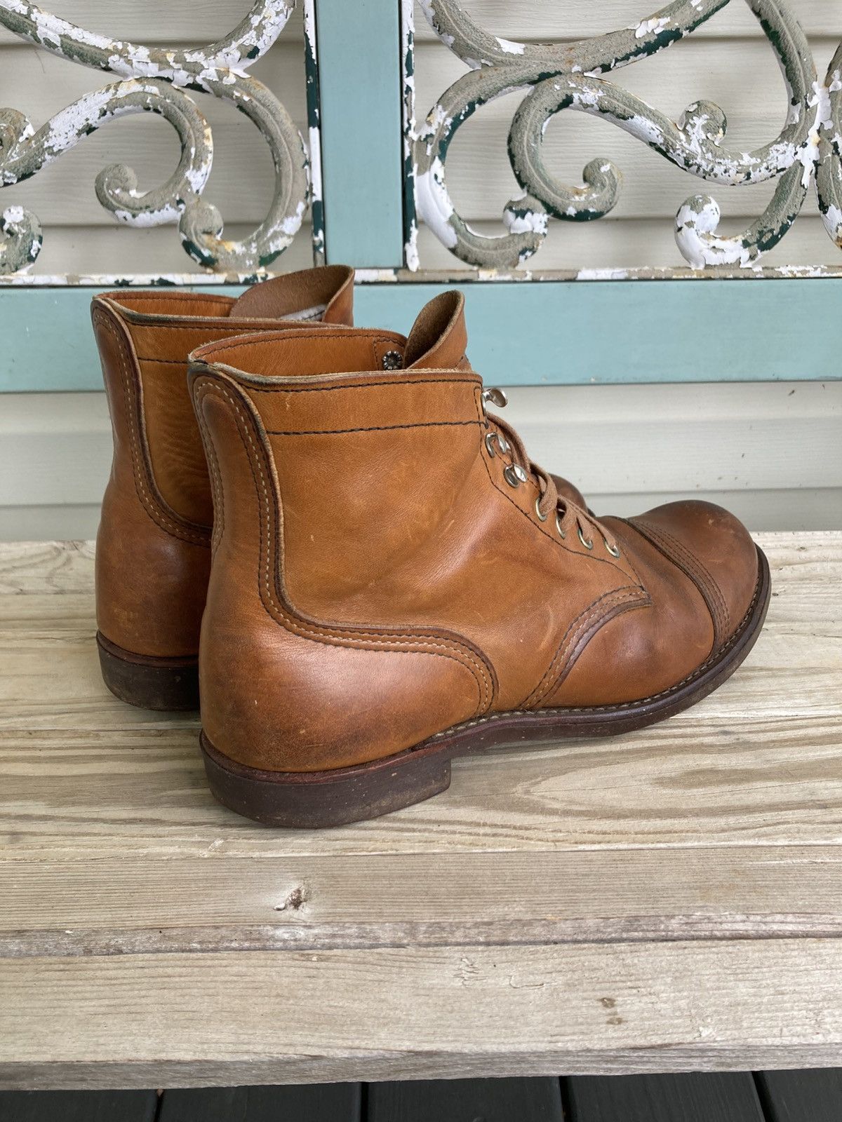 Red Wing 8112 Iron Ranger Oro-igional Boots Size US 10 / EU 43 - 3 Thumbnail
