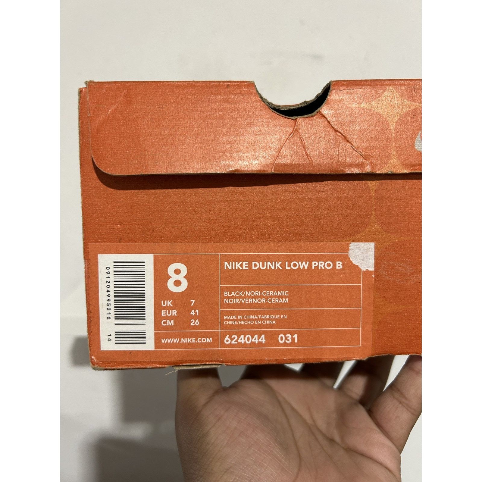 Nike NIKE DUNK LOW PRO B CO.JP CERAMIC 2001 SIZE 8 PREOWNED Size US 8 / EU 41 - 7 Thumbnail