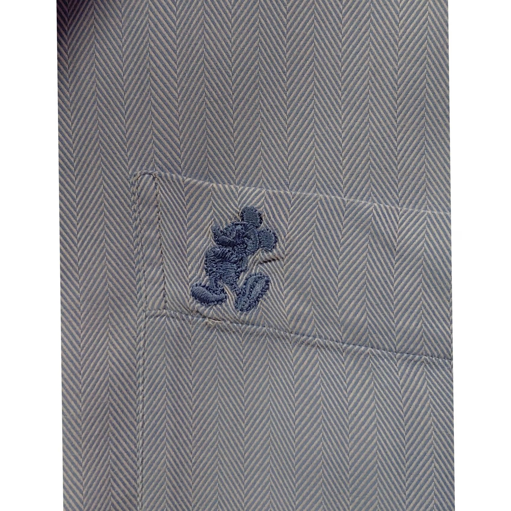 Disney Walt Disney World Shirt Blue Long Sleeve Mens Size XL Cotton Button-Up Size US XL / EU 56 / 4 - 3 Thumbnail
