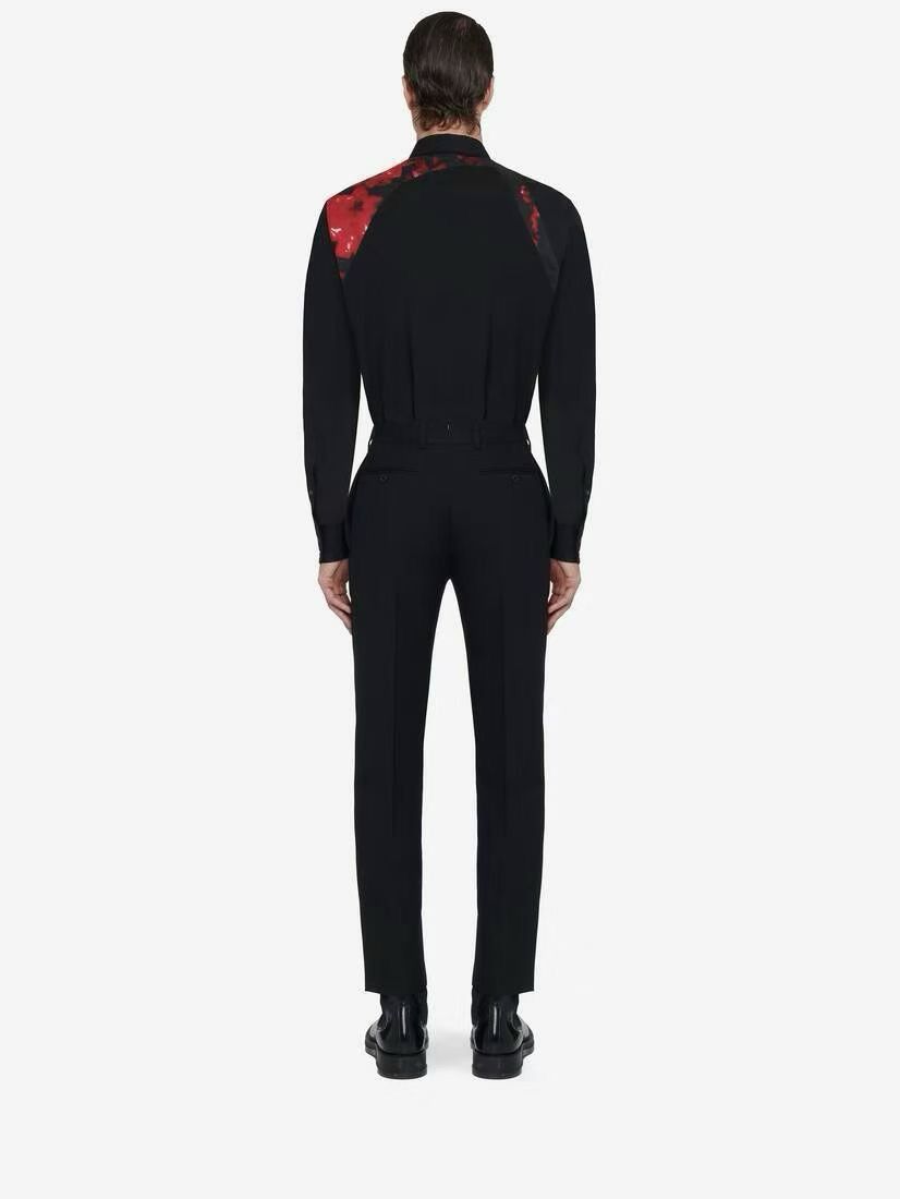 Alexander McQueen Harness cotton poplin shirt size 15++ Size US M / EU 48-50 / 2 - 3 Thumbnail