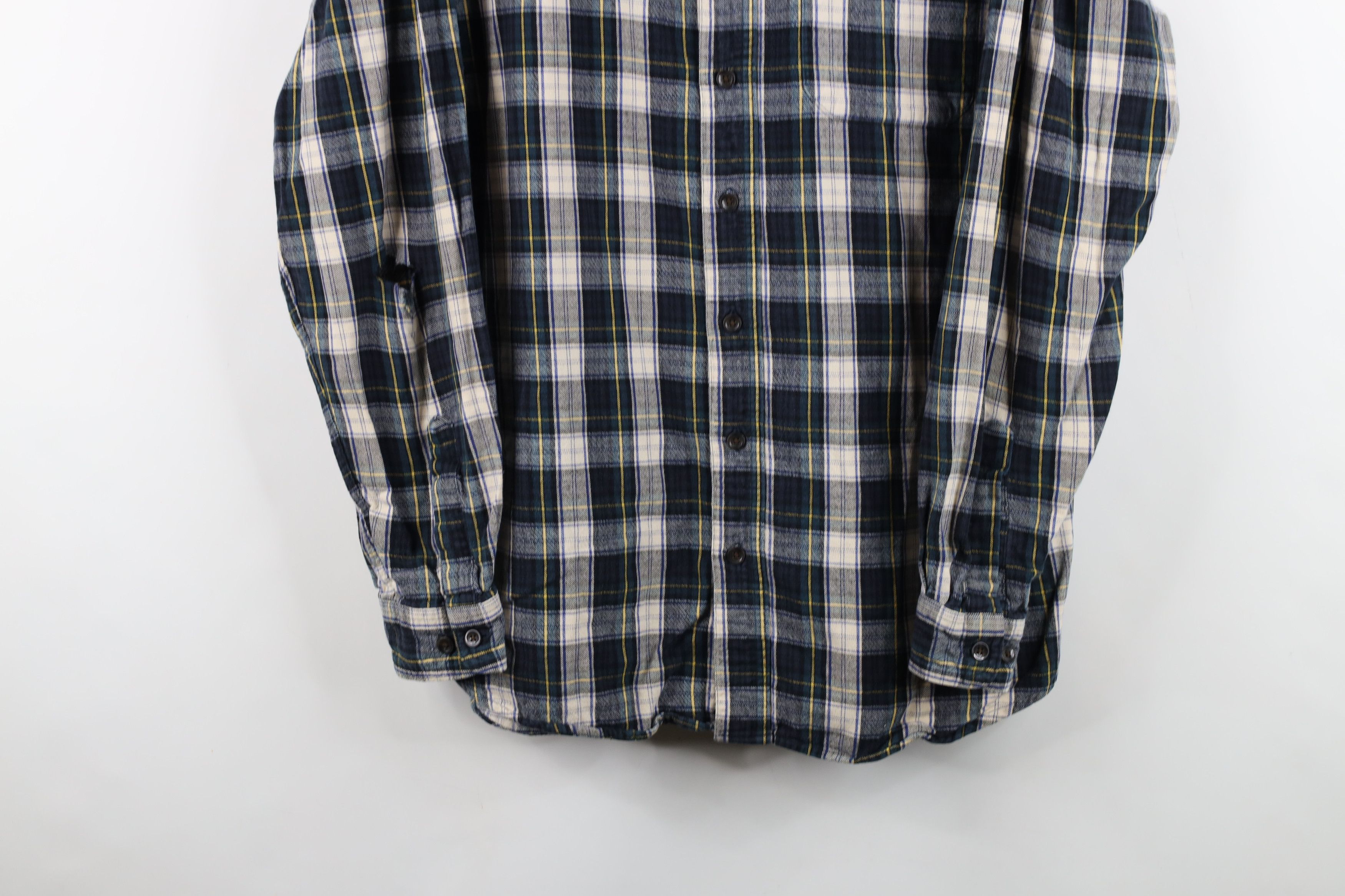 L.L. Bean Vintage LL Bean Flannel Collared Button Down Shirt Size US M / EU 48-50 / 2 - 3 Thumbnail