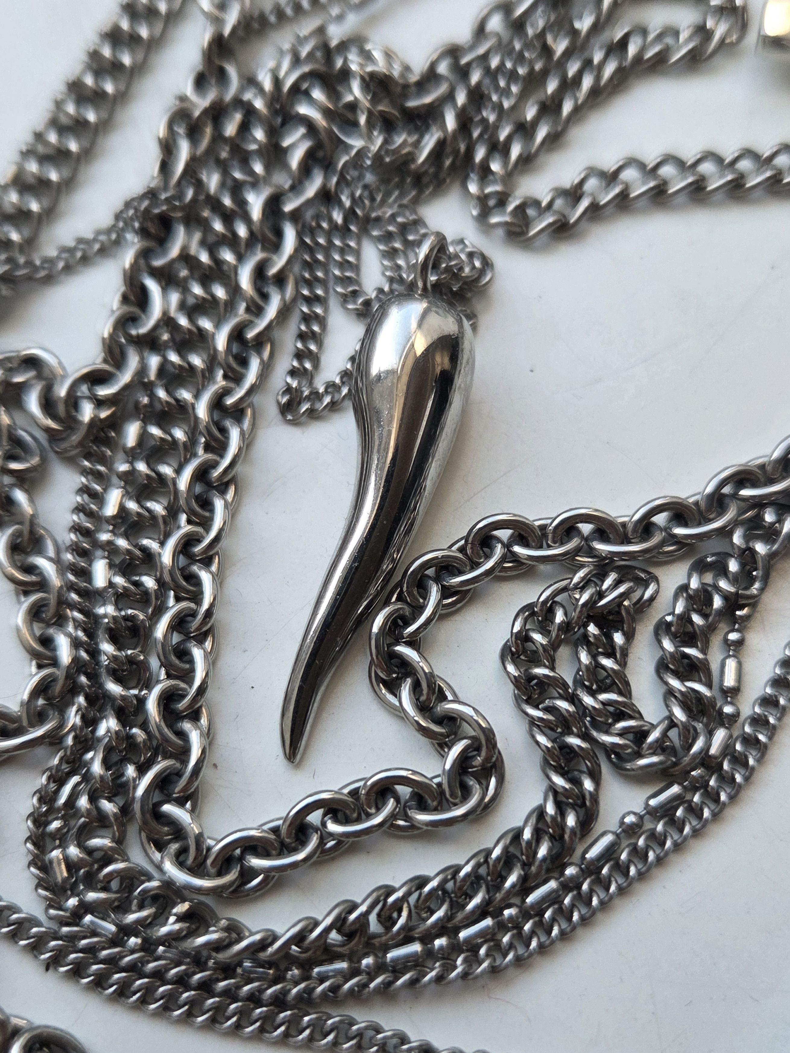 Dolce & Gabbana Dolce & Gabbana quadruple chain necklace Size ONE SIZE - 4 Thumbnail
