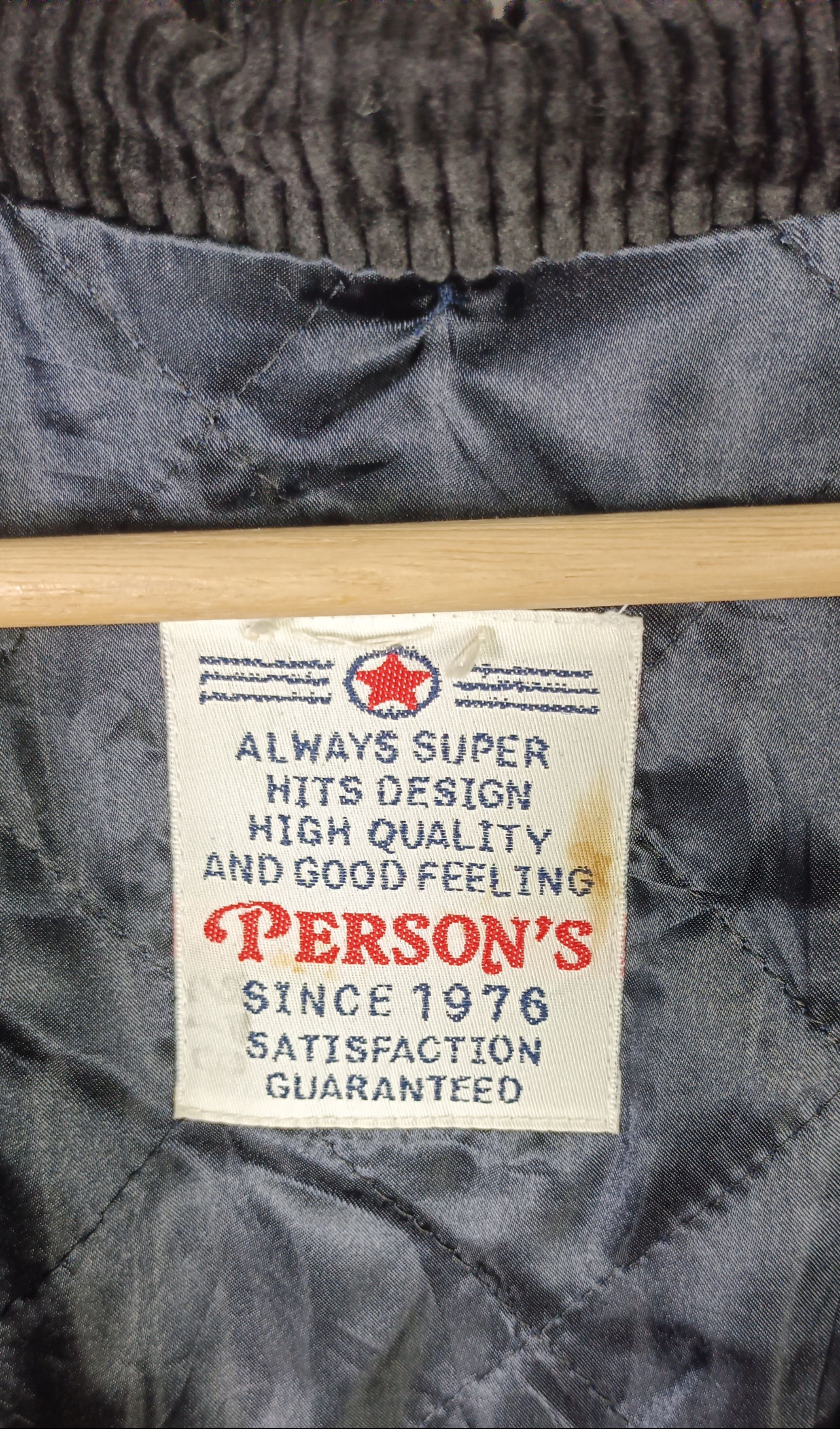 PERSON'S Vintage Person's S-1976 Varsity Stadium Wool Coduroy Size US L / EU 52-54 / 3 - 10 Thumbnail