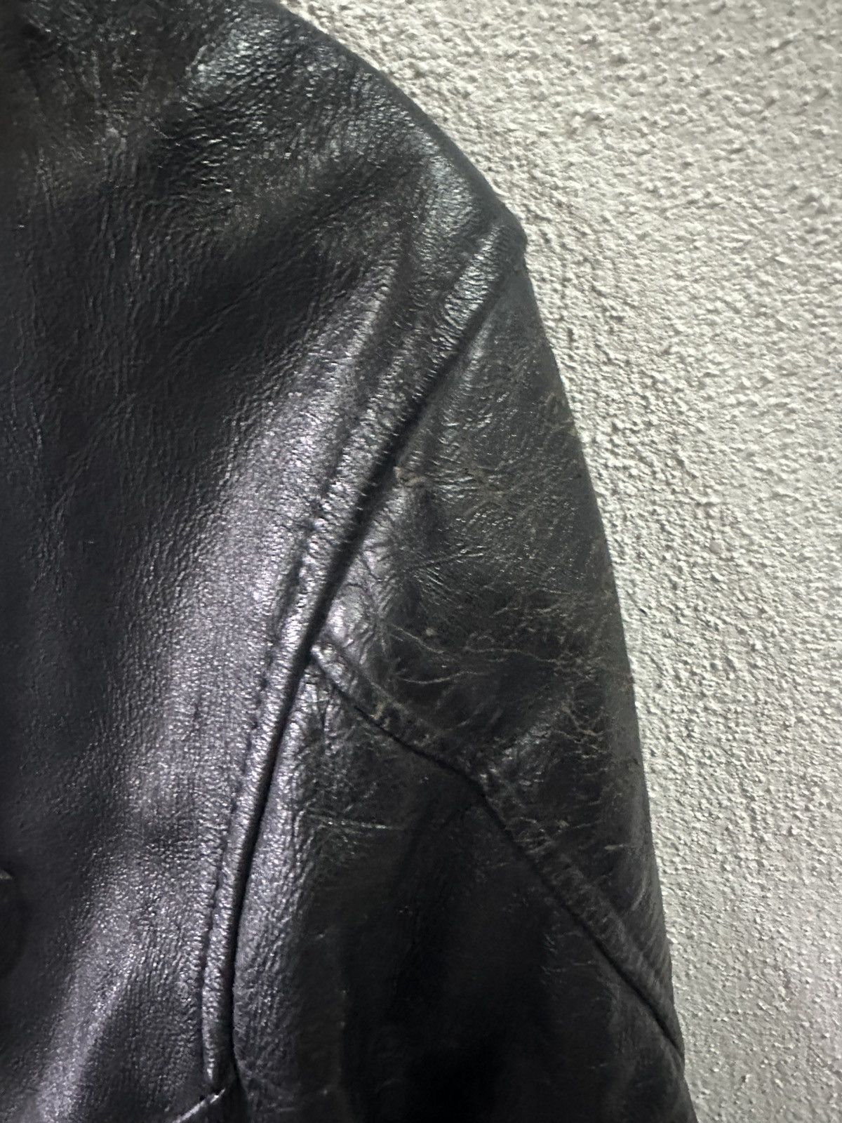 Harley Davidson × Vintage Vintage Harley Davidson Leather Jacket Size US S / EU 44-46 / 1 - 13 Thumbnail