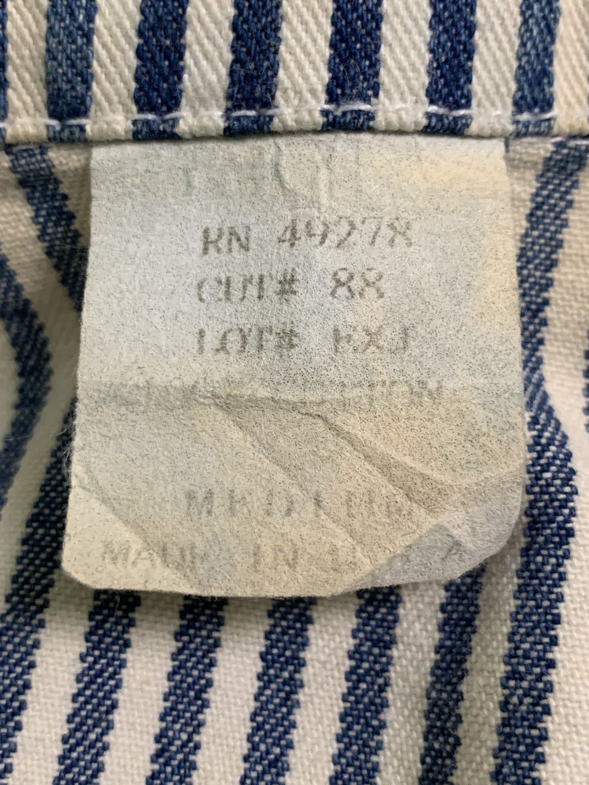 Vintage Rare Design Vintage Hickory Stripe Chore Jackets Size US M / EU 48-50 / 2 - 4 Thumbnail