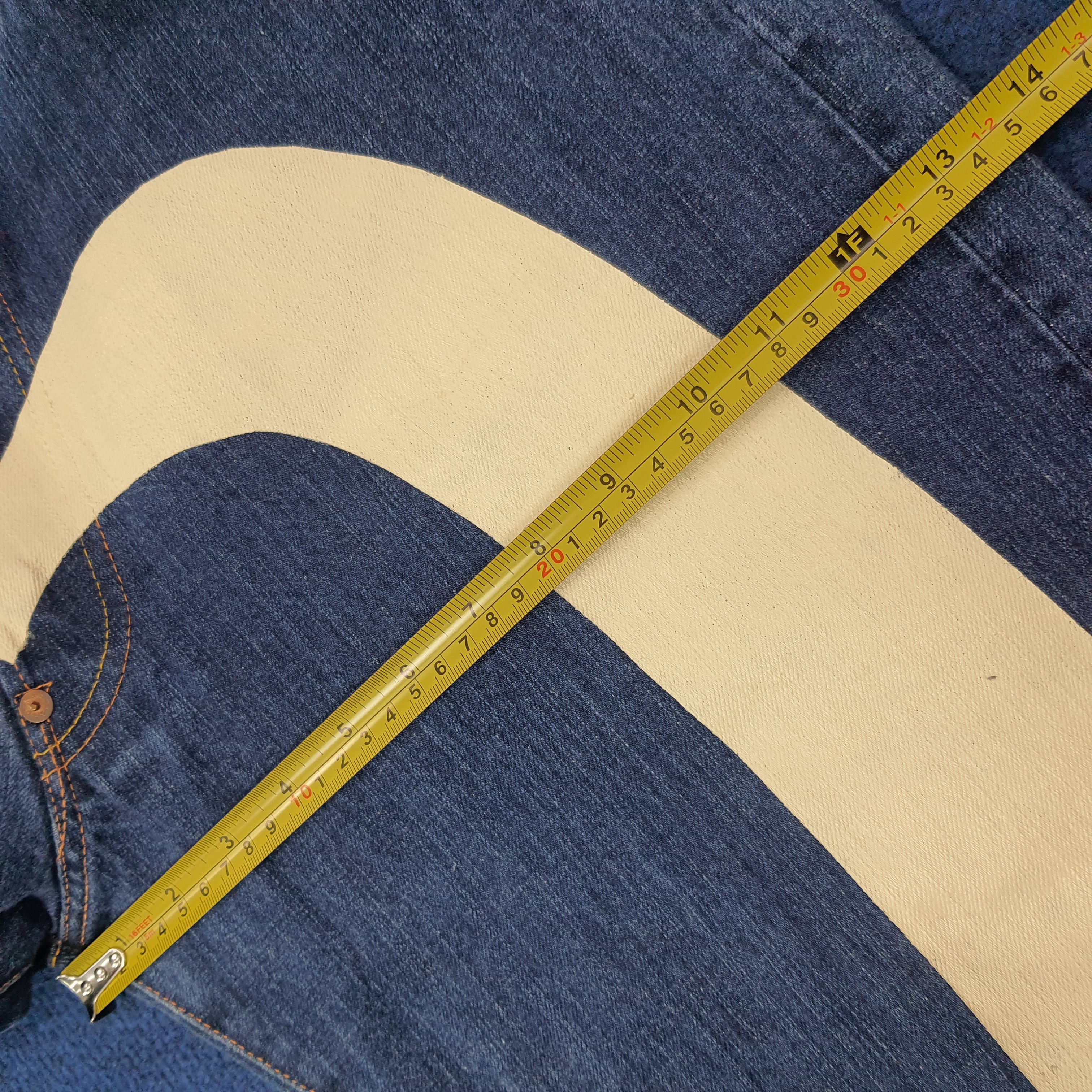 Evisu Vintage Evisu Japan Custom Daicock Short Jeans C265N28 Size US 31 - 13 Thumbnail