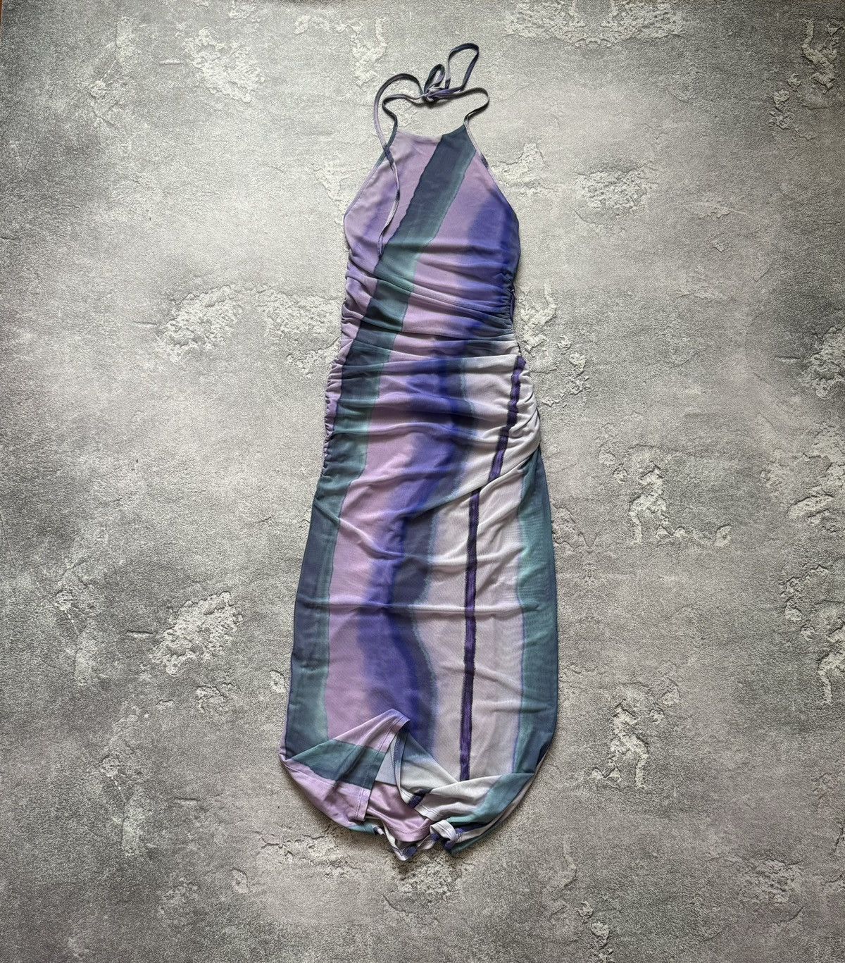 Japanese Brand × Jean Paul Gaultier Mesh dress long sleeveless motive like Jean Paul Gaultier Size S / US 4 / IT 40 - 1 Thumbnail