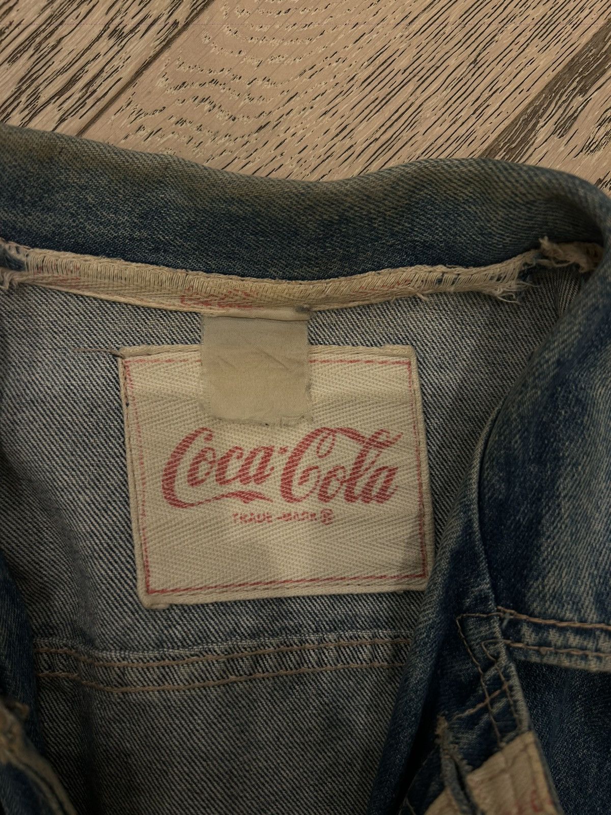 Coca Cola Vintage Coca Cola Denim Jacket Size US M / EU 48-50 / 2 - 3 Thumbnail
