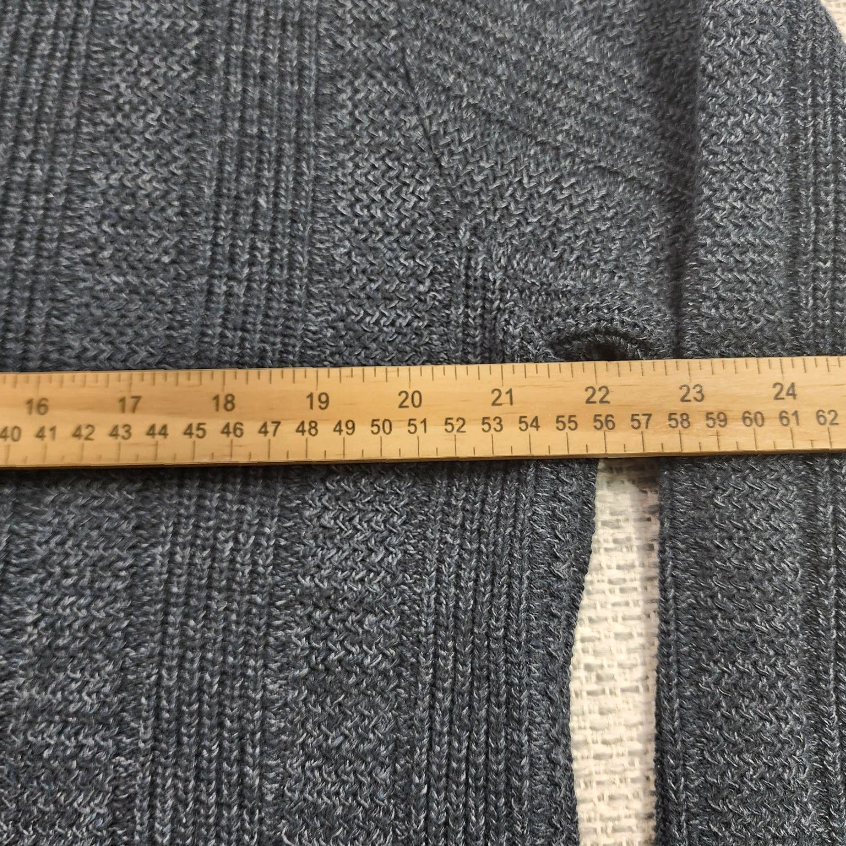 Oscar De La Renta Oscar de la Renta Sweater Mens XL Henley 3-Button Textured Knit Cotton Crew Neck Pullover Size US XL / EU 56 / 4 - 7 Thumbnail