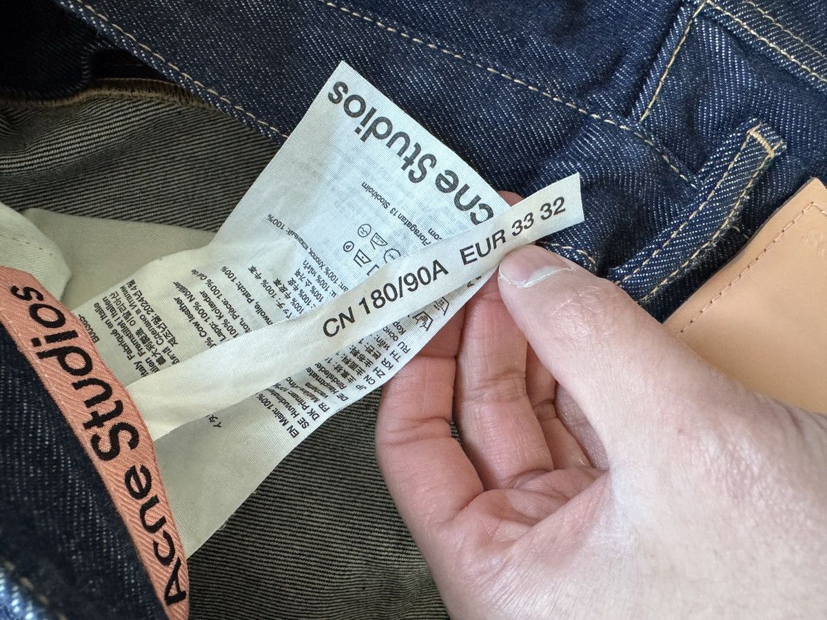 Acne Studios Acne Studios 2021M New Raw Denim sz 33 x 32 Size US 33 - 8 Thumbnail