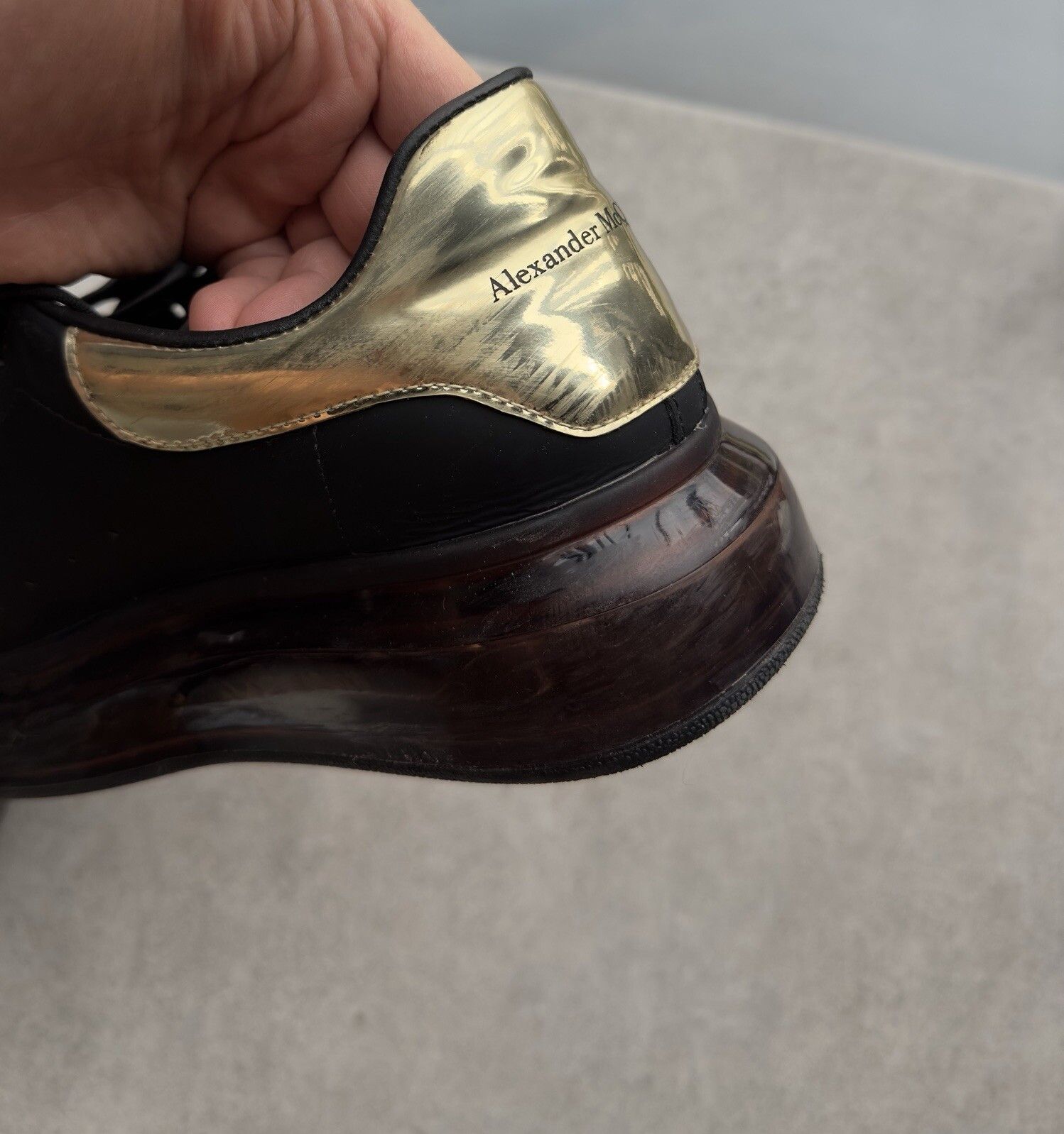 Alexander McQueen Alexander McQueen Oversized Classic Womens Sneakers Shoes Size US 9 / IT 39 - 9 Thumbnail