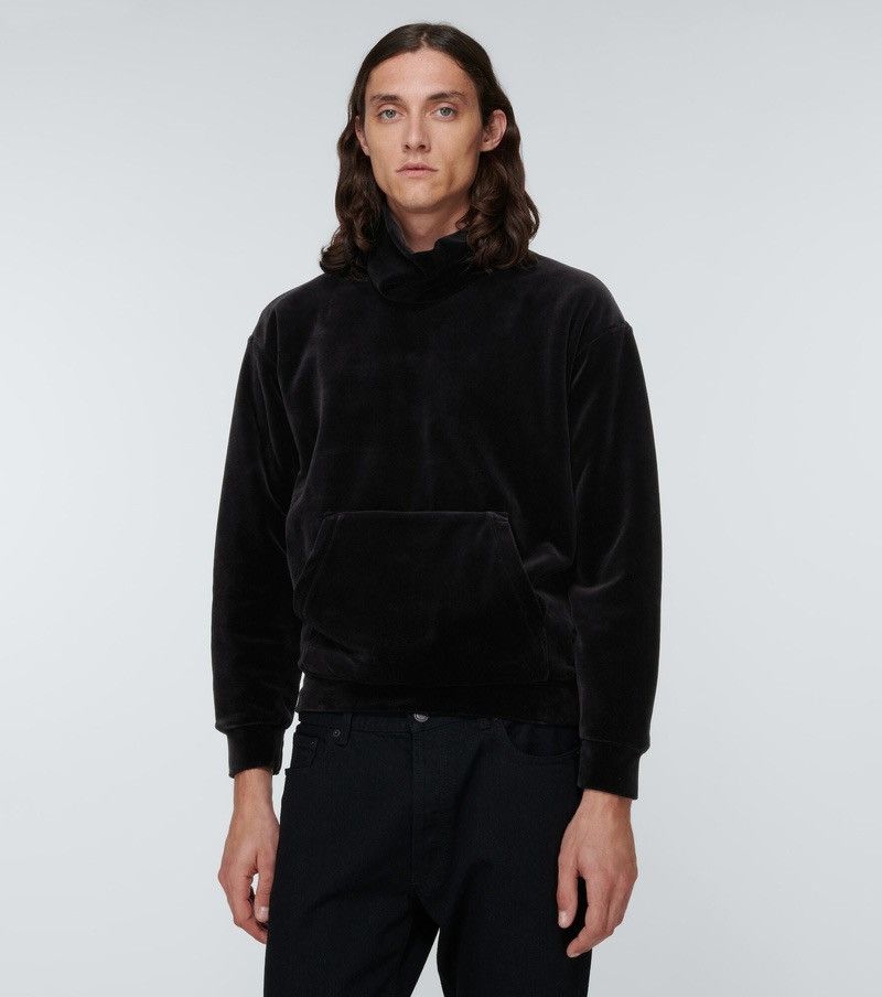 Saint Laurent Paris Velvet turtleneck sweatshirt Size US XXL / EU 58 / 5 - 11 Thumbnail