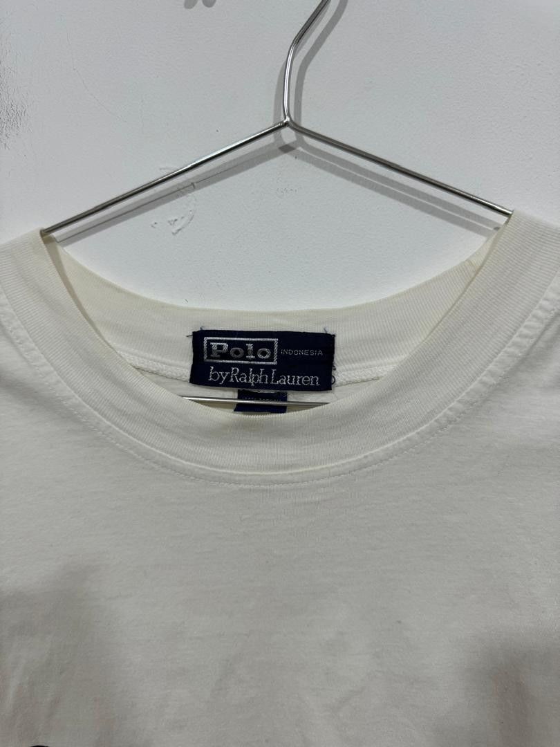 Ralph Lauren Vintage 90s Ralph Lauren Spellout Boxy Fit Tee Size US XXL / EU 58 / 5 - 4 Thumbnail