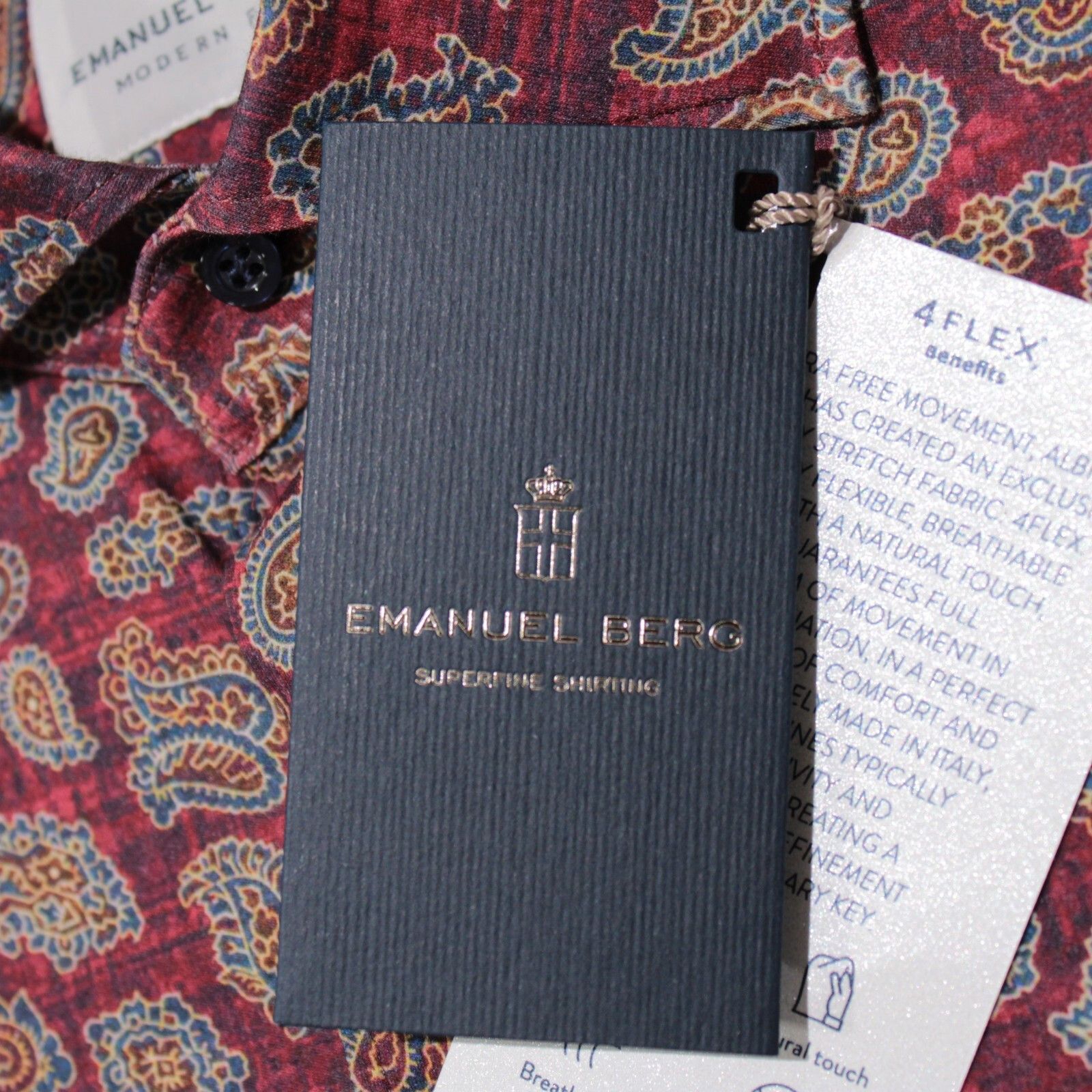 Other Emanuel Berg New with tags Shirt Size L US In Red Size US L / EU 52-54 / 3 - 2 Thumbnail