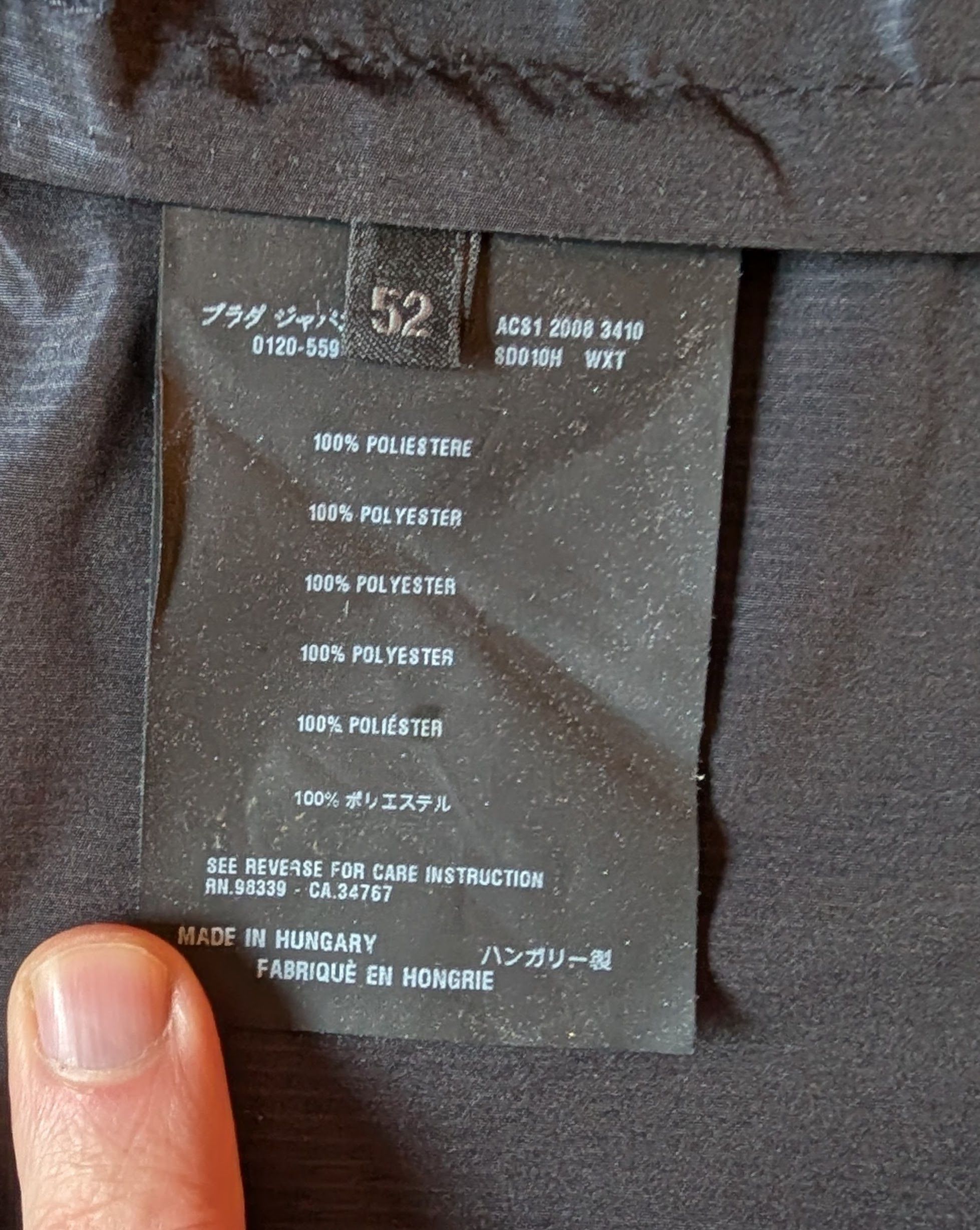 Prada Prada Red Label Sportcoat Size 52R - 6 Thumbnail