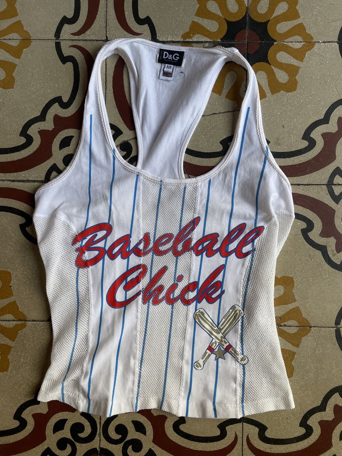 Dolce & Gabbana Dolce & Gabbana Vintage 2000s Tank Top Baseball 