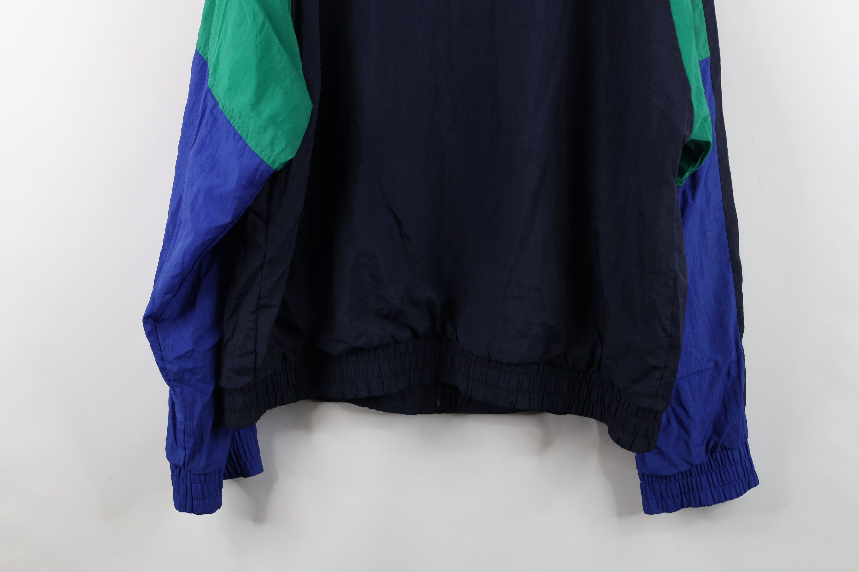 Vintage Vintage 90s Streetwear Lined Full Zip Windbreaker Jacket Size US XL / EU 56 / 4 - 14 Thumbnail