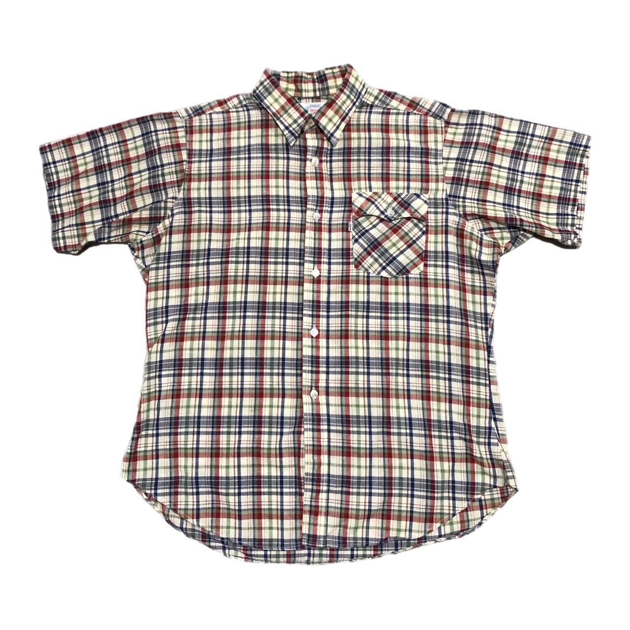 Levi's Vintage Clothing Vtg 90s Levis Shirt Men XL Plaid Button Front Casual Size US XL / EU 56 / 4 - 1 Thumbnail