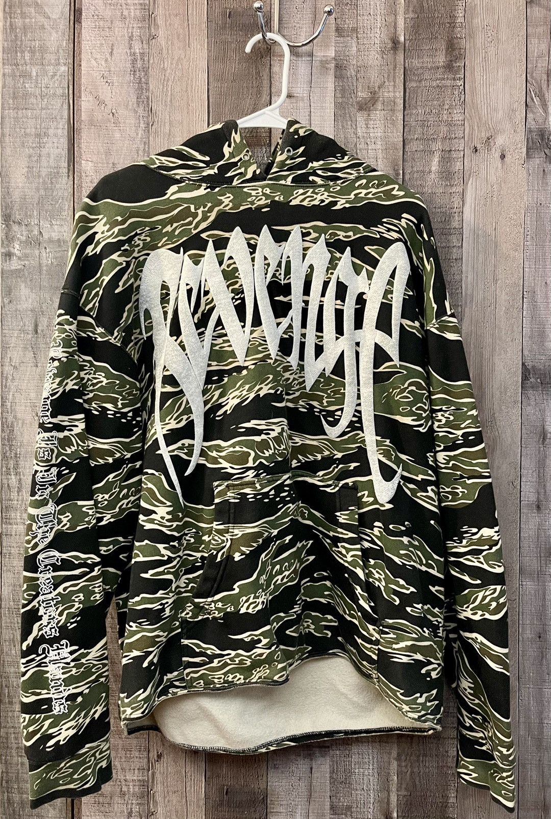 Revenge Revenge Tiger Camo Hoodie Sweatshirt Size: L Size US L / EU 52-54 / 3 - 3 Thumbnail
