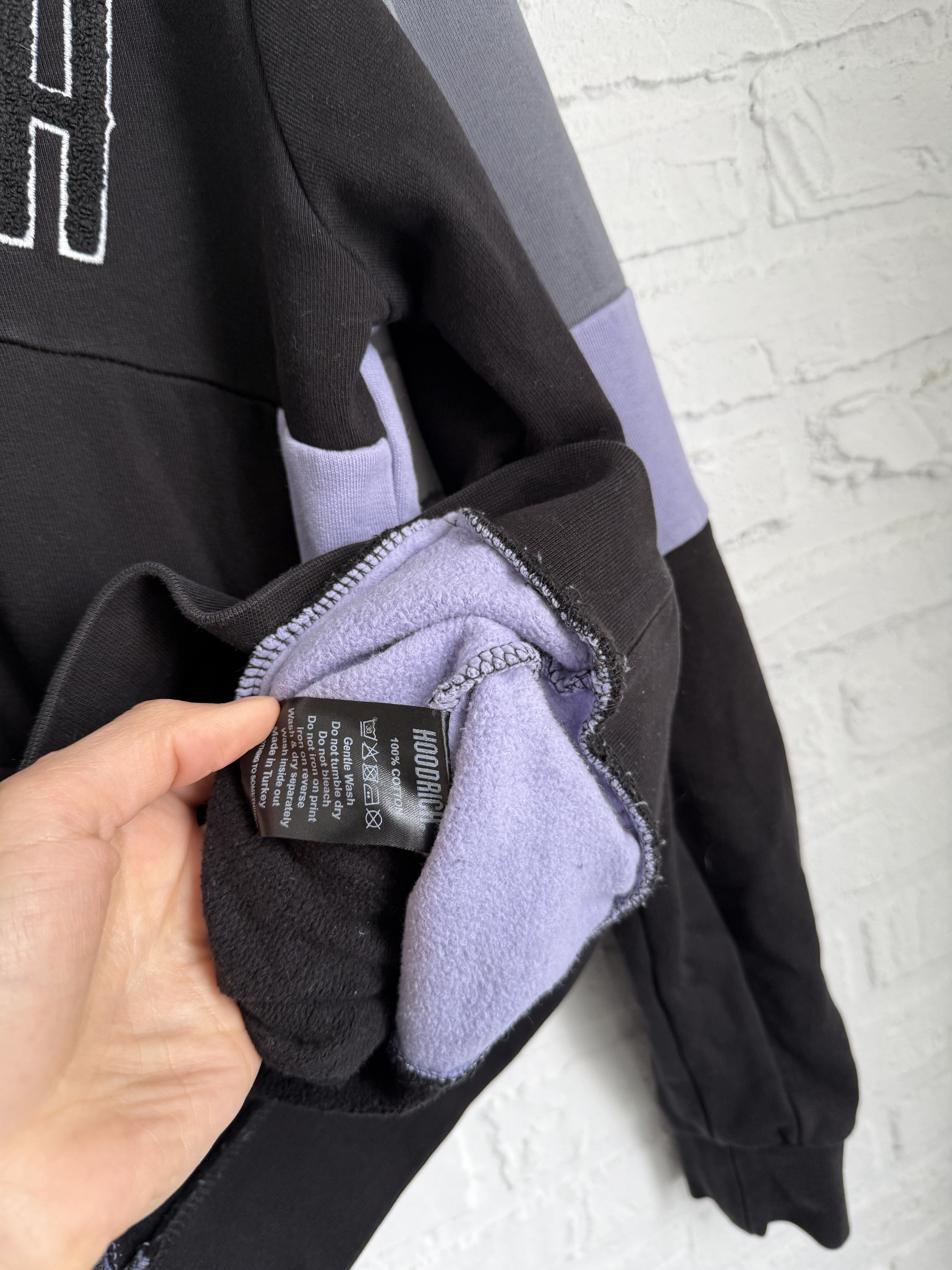 Hoodrich Hoodrich black violet sweatshirt Size US S / EU 44-46 / 1 - 6 Thumbnail