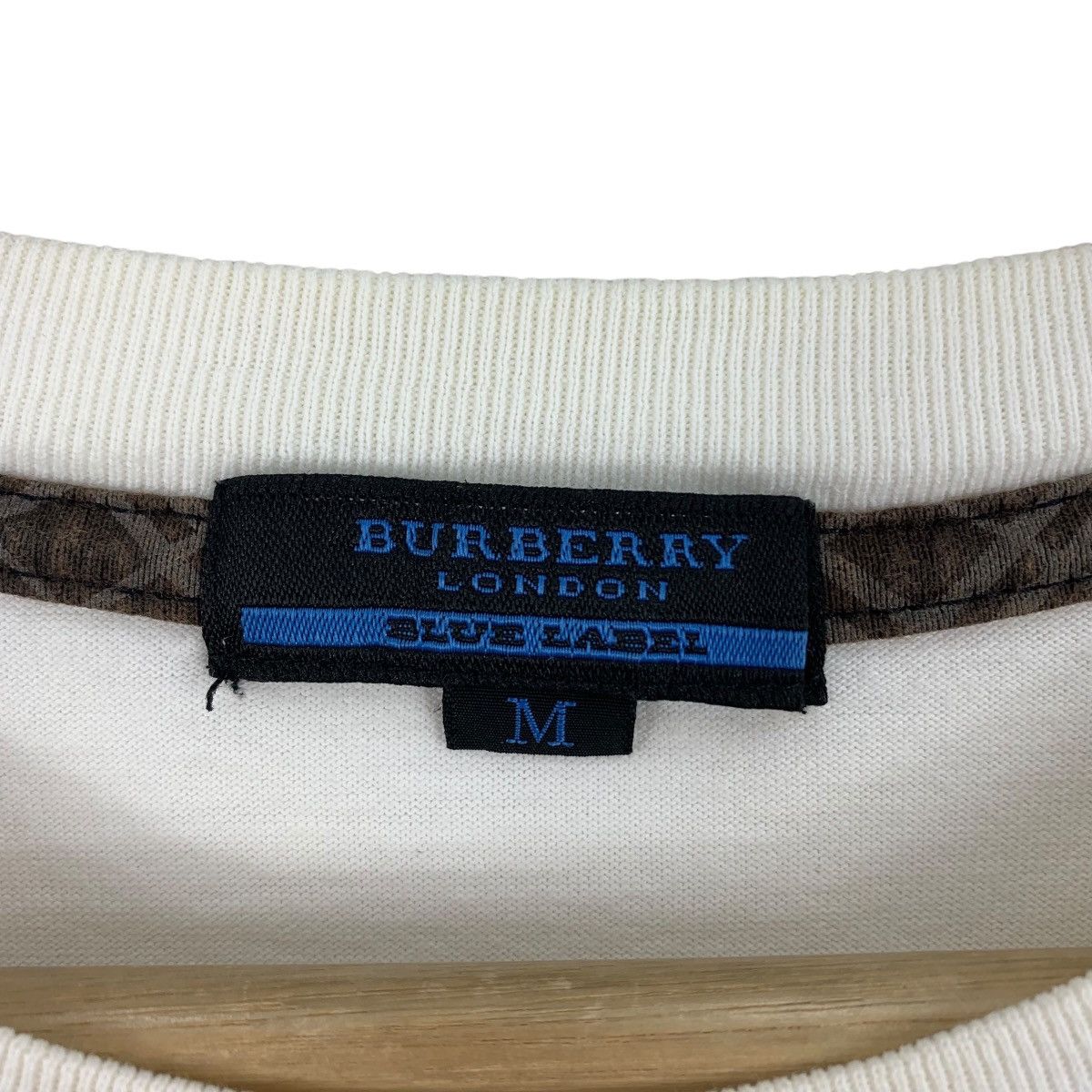 Burberry BURBERRY London blue label embroidery tee Size US M / EU 48-50 / 2 - 3 Thumbnail