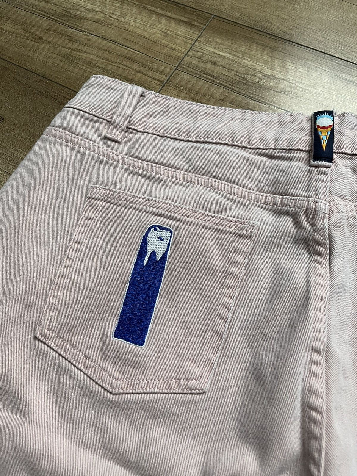 Billionaire Boys Club Billionaire Boys Club Icecream BBC Running Dog Jeans Pants Size US 38 / EU 54 - 10 Thumbnail