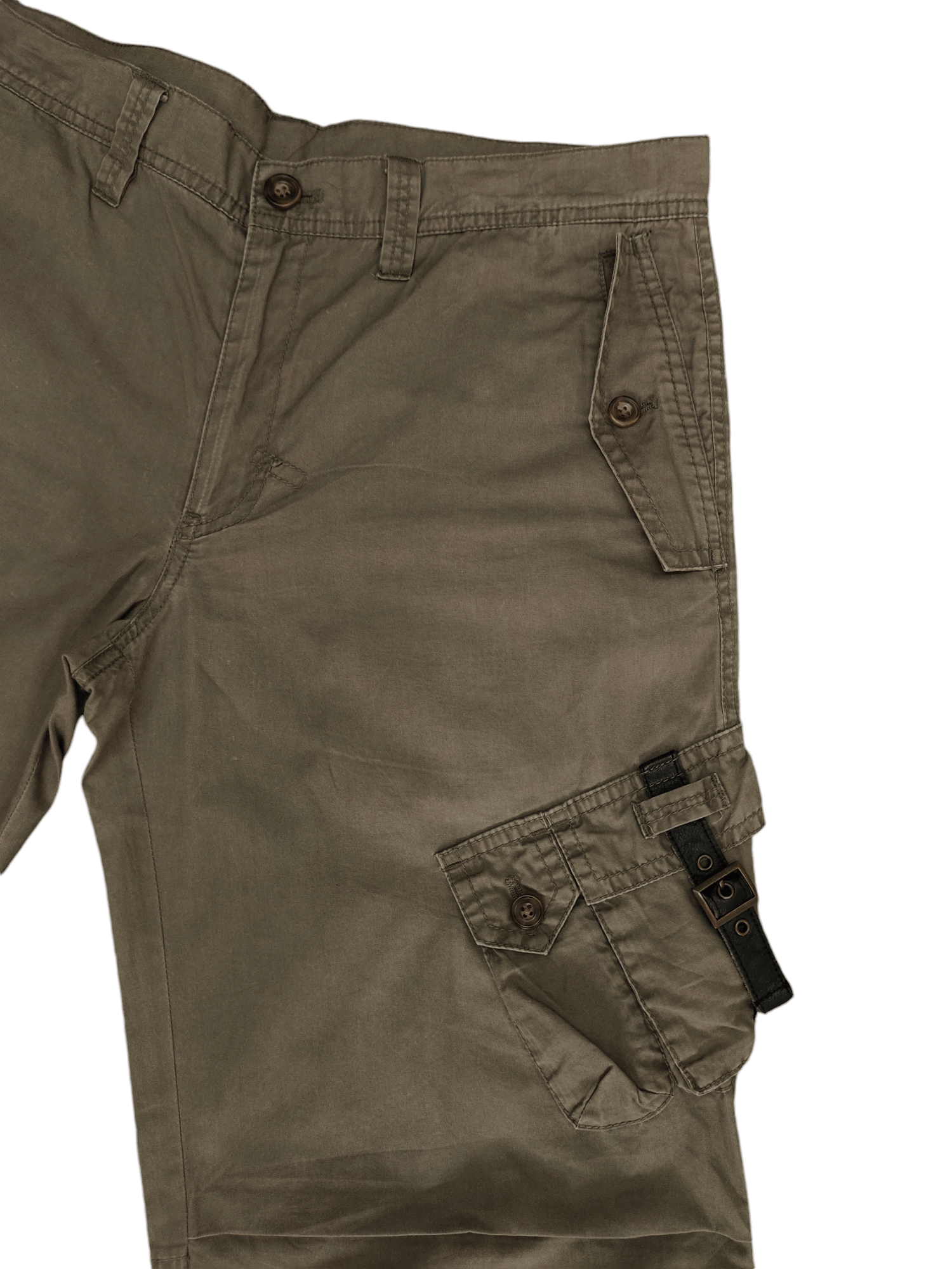 Tornado Mart Flare Pants Tornado Mart Multi Cargo Bondage Punk Bootcut Size US 32 / EU 48 - 5 Thumbnail