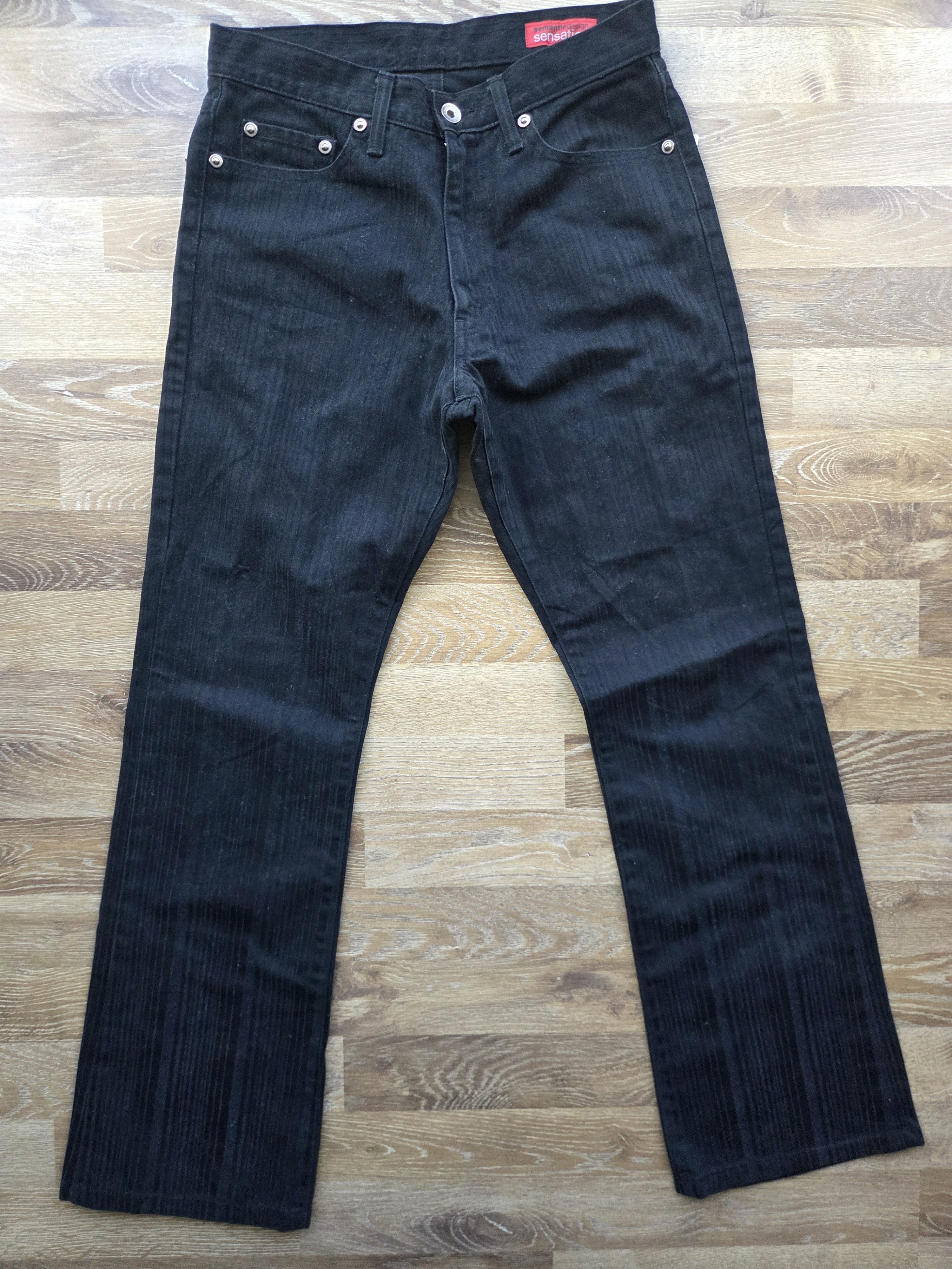 semanticdesign Japan Brand Semantic Design Sensation Flare Pants Boot Cut Size US 29 - 1 Thumbnail