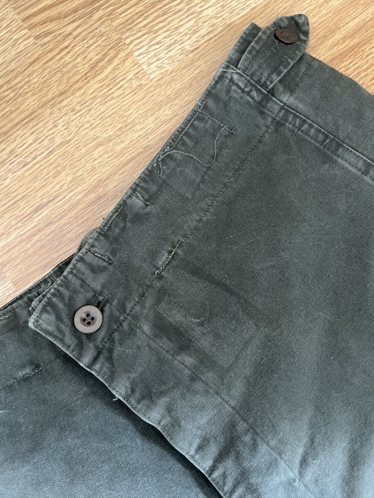 Vintage Dutch army cargo Size US 32 / EU 48 - 2 Thumbnail