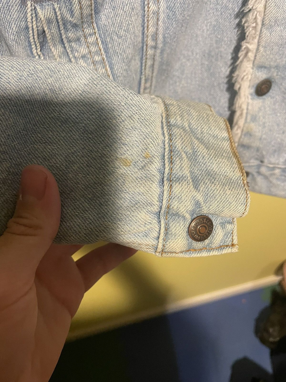 Levi's × Vintage RARE Vintage 70s-80s Levi’s Sherpa Lined Trucker Jacket Size US M / EU 48-50 / 2 - 3 Thumbnail