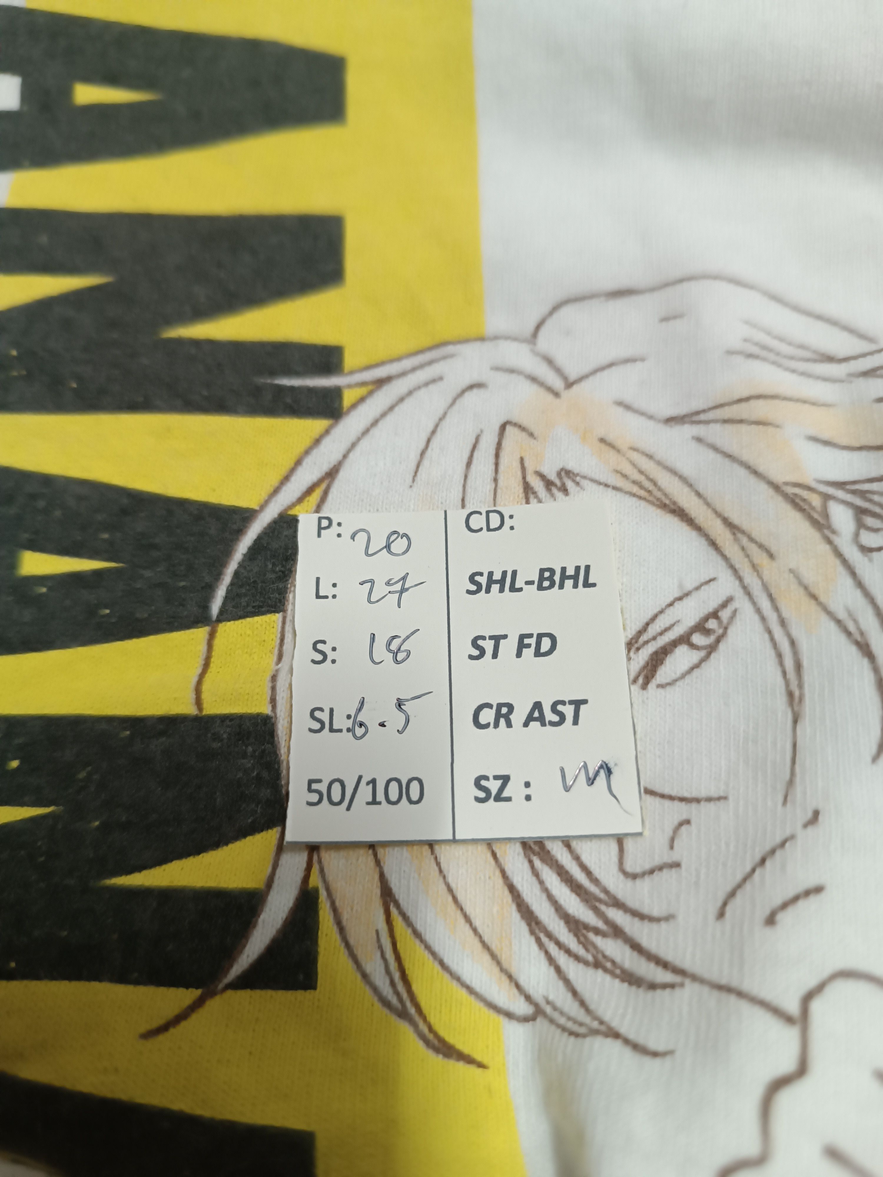 Anime VINTAGE BANANA FISH ANIME MANGA TEE yuri on ice sk8 91 days Size US M / EU 48-50 / 2 - 16 Thumbnail