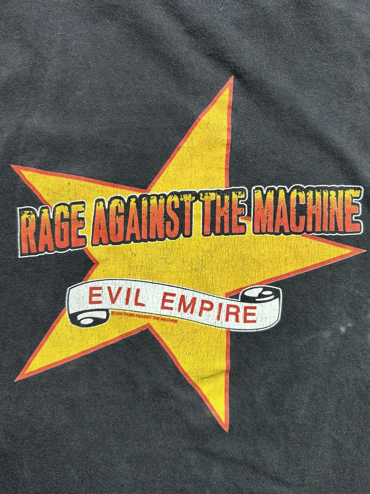 Band Tees × Vintage Vintage 90s Rage Against the Machine Tee Evil Empire 1996 Size US L / EU 52-54 / 3 - 7 Thumbnail