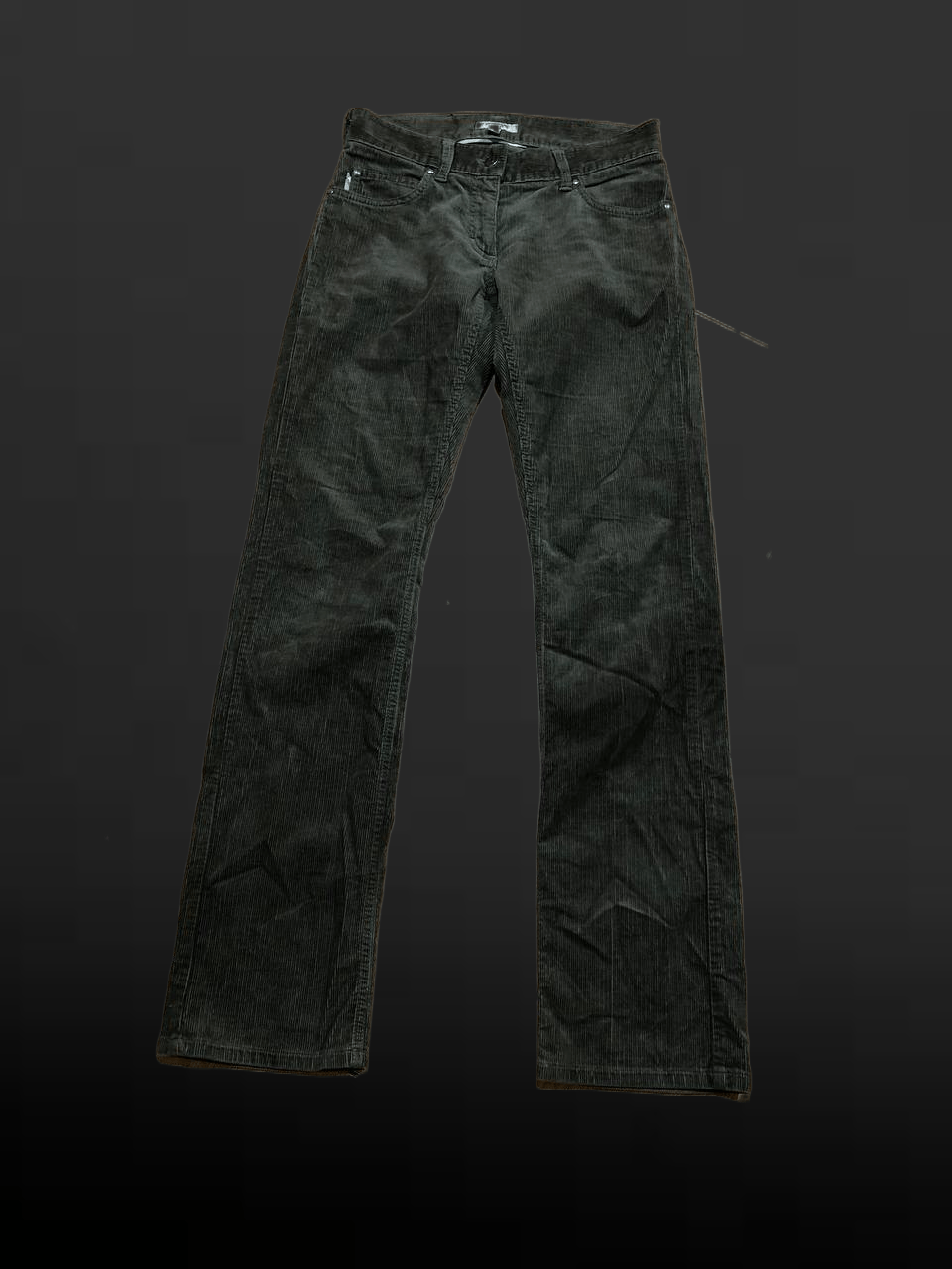 Burberry Vintage BURBERRY Womens Corduroy Chino PANTS CASUAL Size 27" / US 4 / IT 40 - 1 Thumbnail