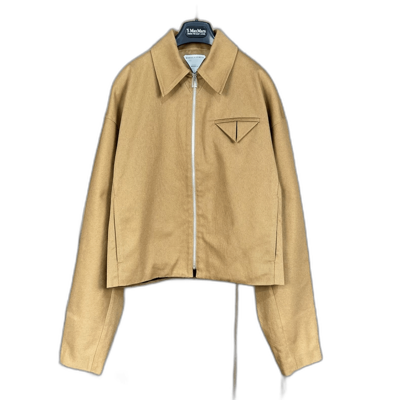 Bottega Veneta Caramel Triangle Pocket Jacket-yf