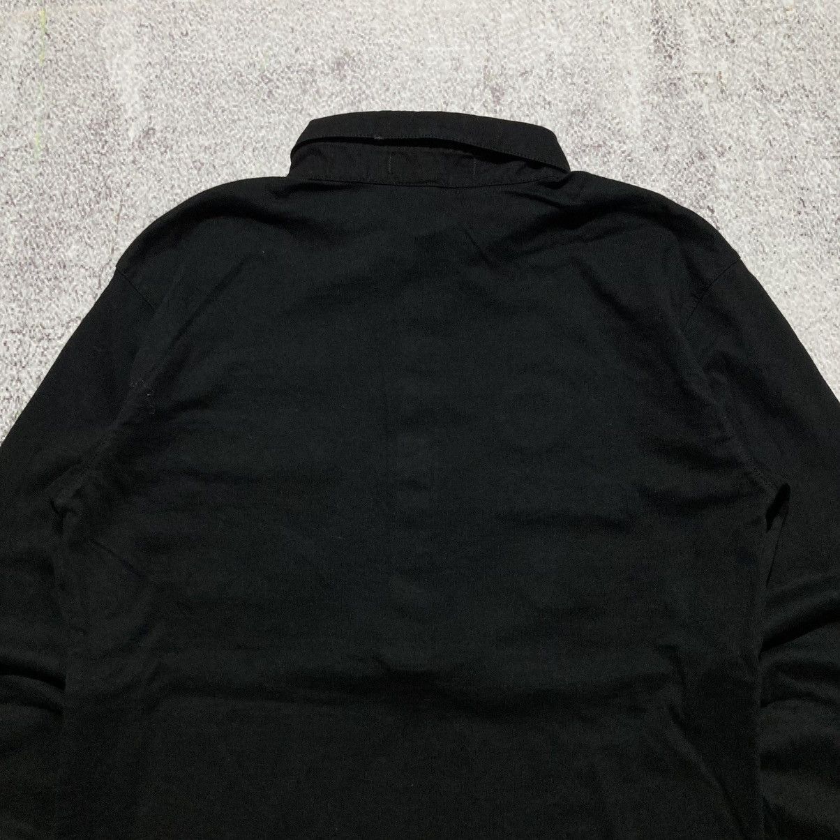 Japanese Brand 2000s On Board Patch Logo Halfbutton Shirt Gothic Punk Style Size US S / EU 44-46 / 1 - 10 Thumbnail