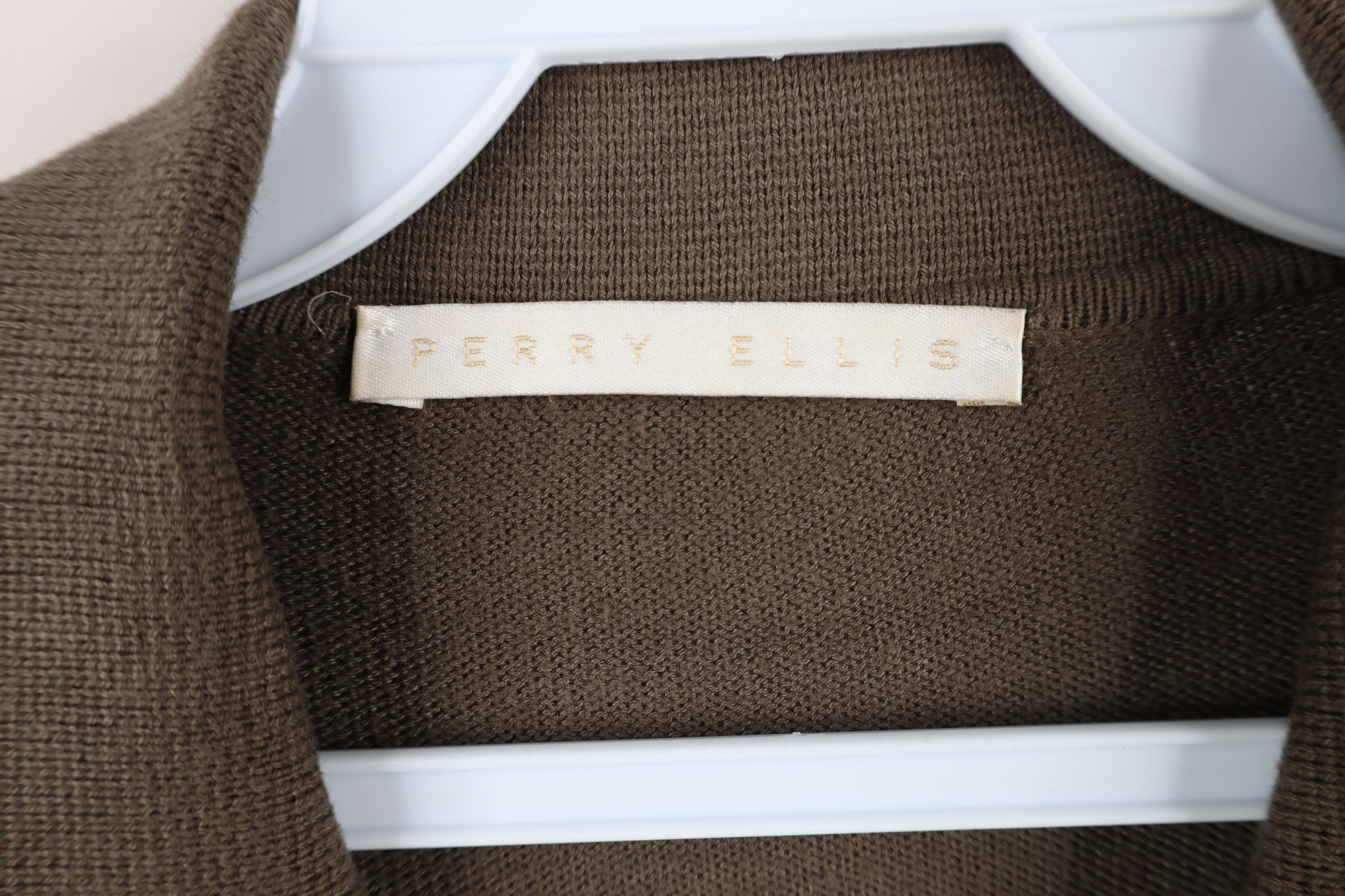 Vintage Vintage 90s Streetwear Knit Collared Pullover Polo Brown Size US XL / EU 56 / 4 - 5 Thumbnail