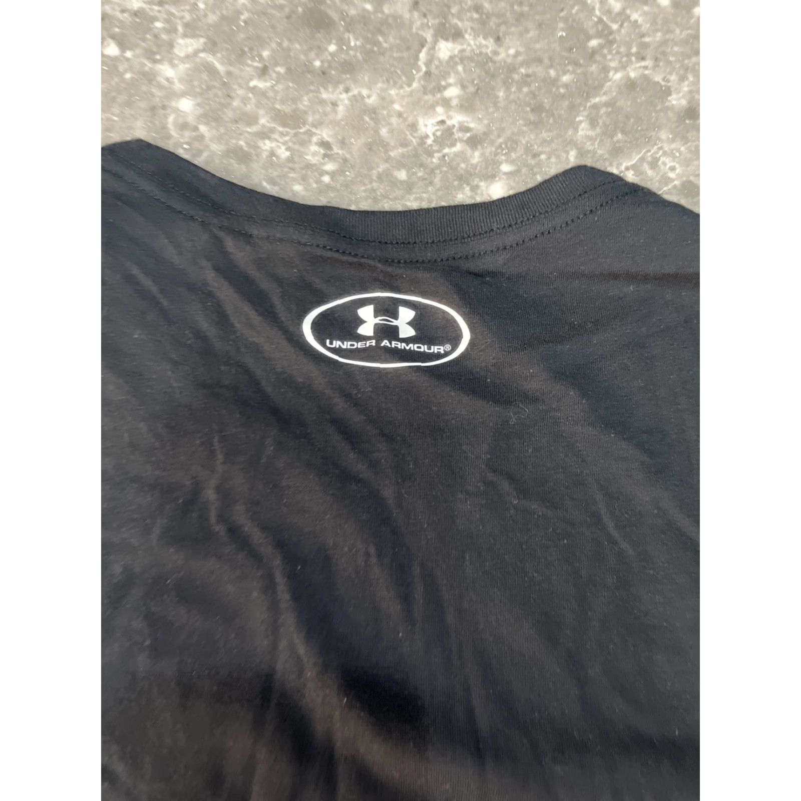 Under Armour Under Armour Men's T-Shirt Athletic UA Freedom Logo Short Sleeve Tee Black XL Mens Size US XL / EU 56 / 4 - 8 Thumbnail