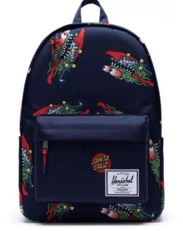 Herschel Supply Co. NWT Herschel Santa Cruz Backpack! Safety Pocket Holds 15 Inch Laptop! Size ONE SIZE - 7 Thumbnail