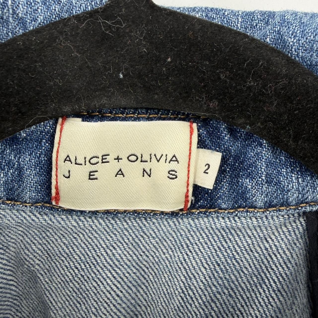 Alice + Olivia Alice + Olivia Jeans denim snap dress Size 2 Size XS / US 0-2 / IT 36-38 - 3 Thumbnail