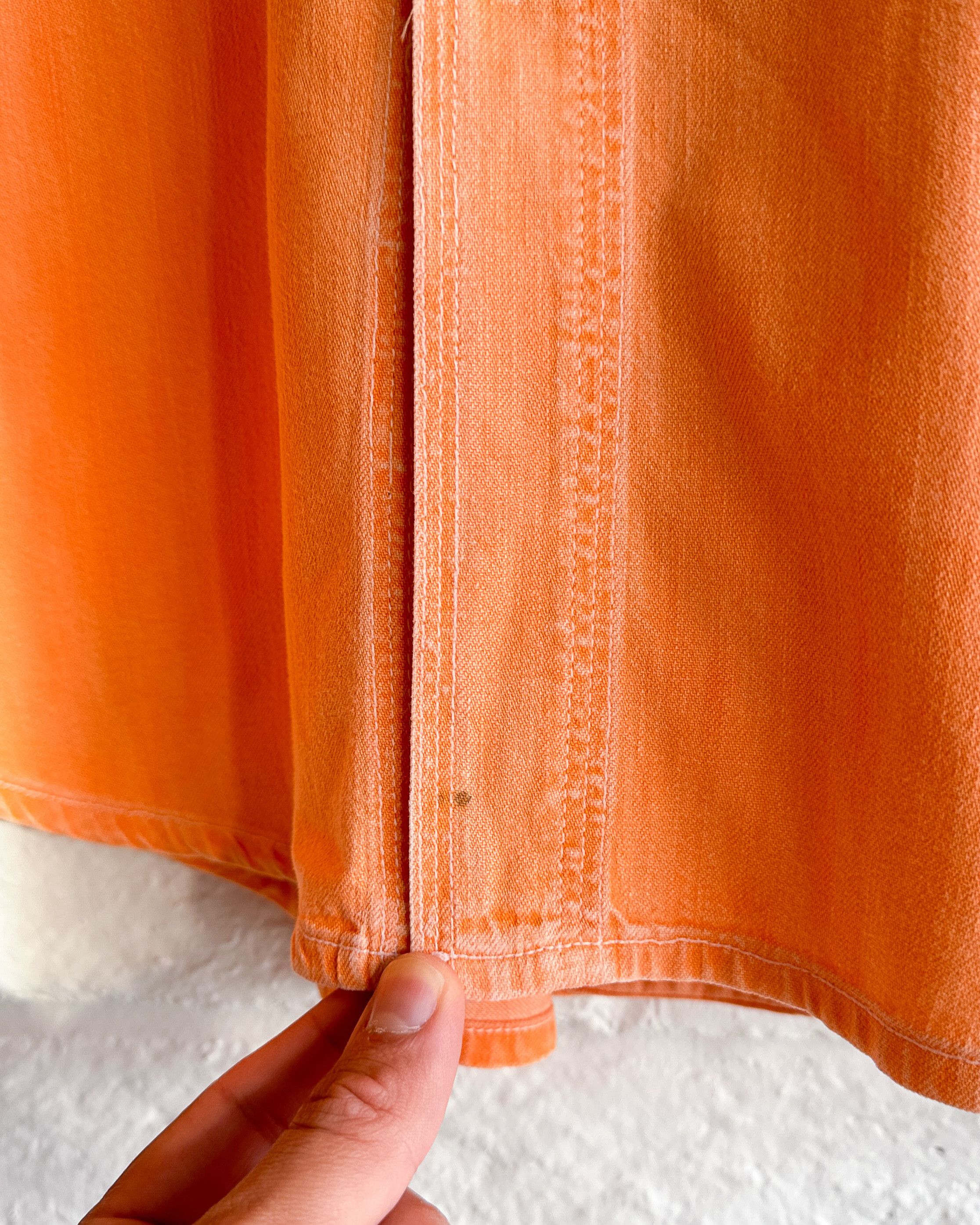Vintage Vintage 90s Boomerang Sportswear Button Up Shirt Orange L Size US L / EU 52-54 / 3 - 5 Thumbnail