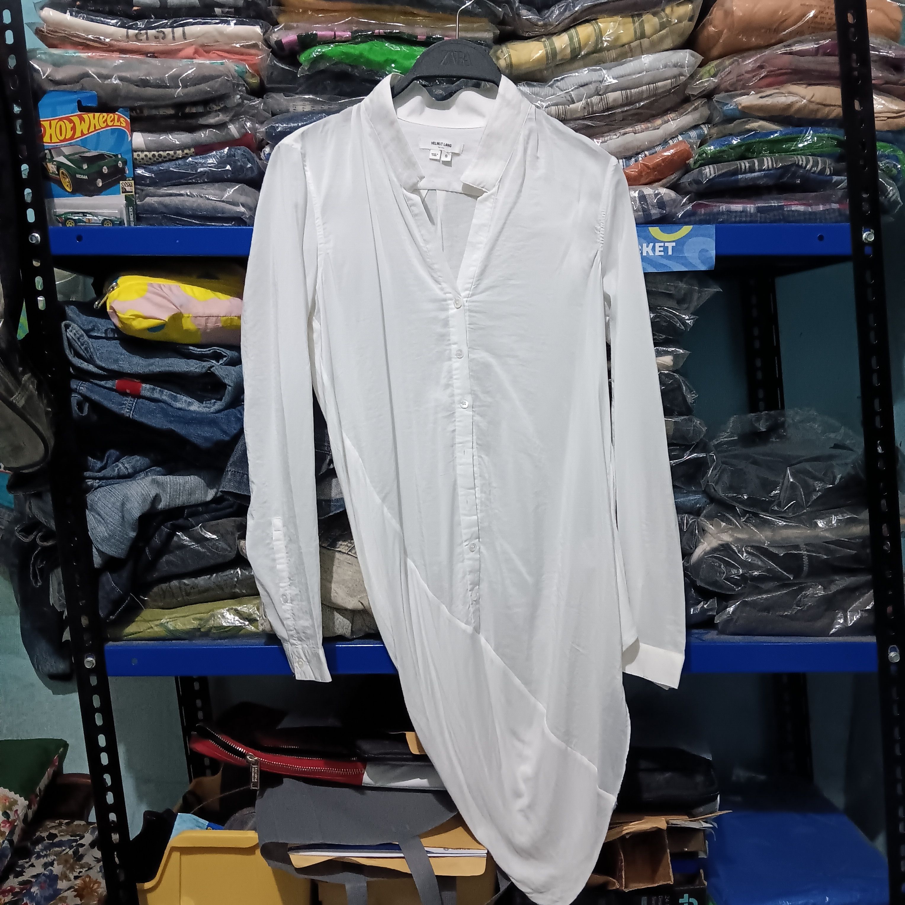 Helmut Lang Helmut lang long shirt Size S / US 4 / IT 40 - 1 Thumbnail
